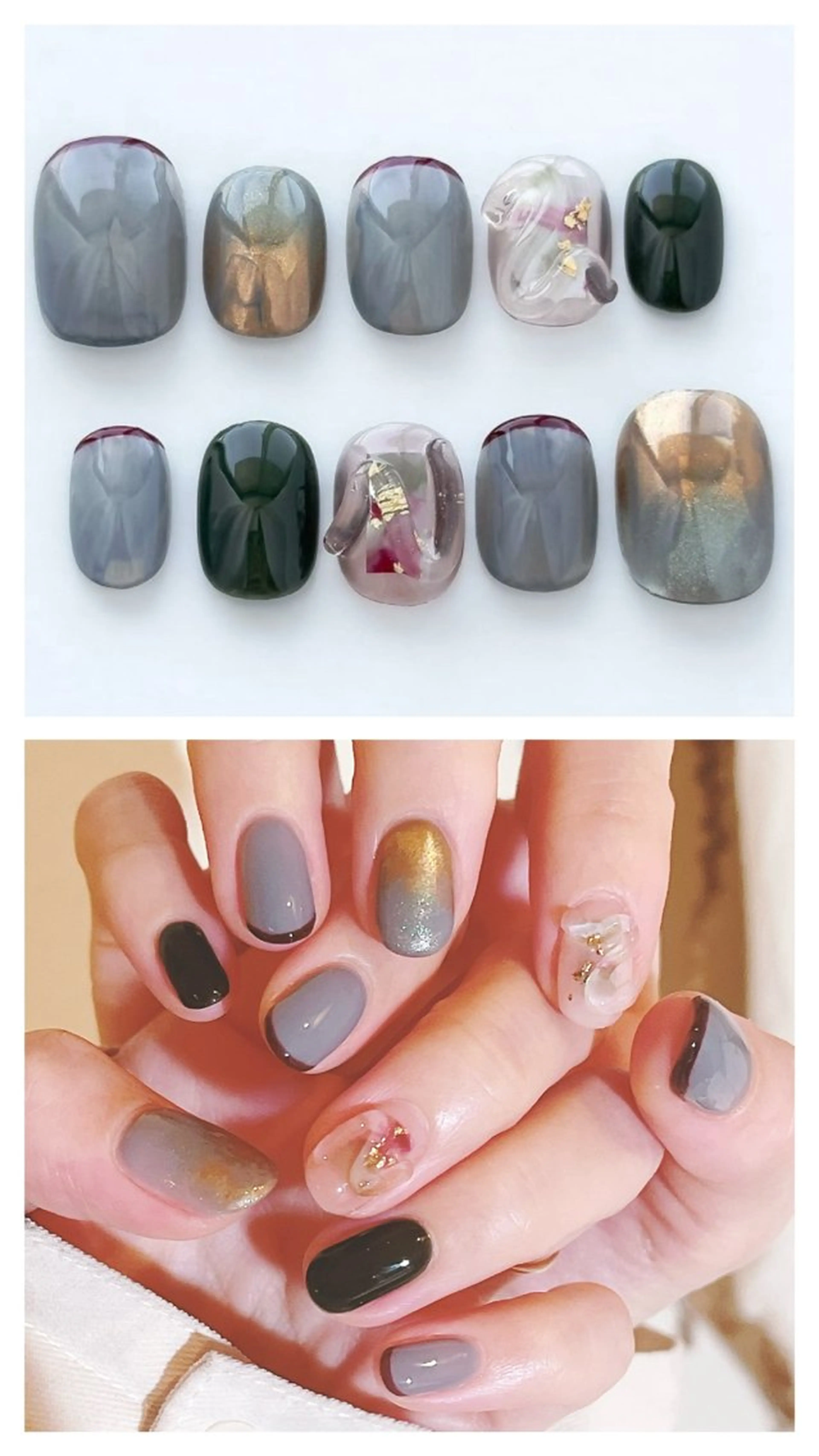 ネイル 持ち込み atelier mofのネイルデザイン