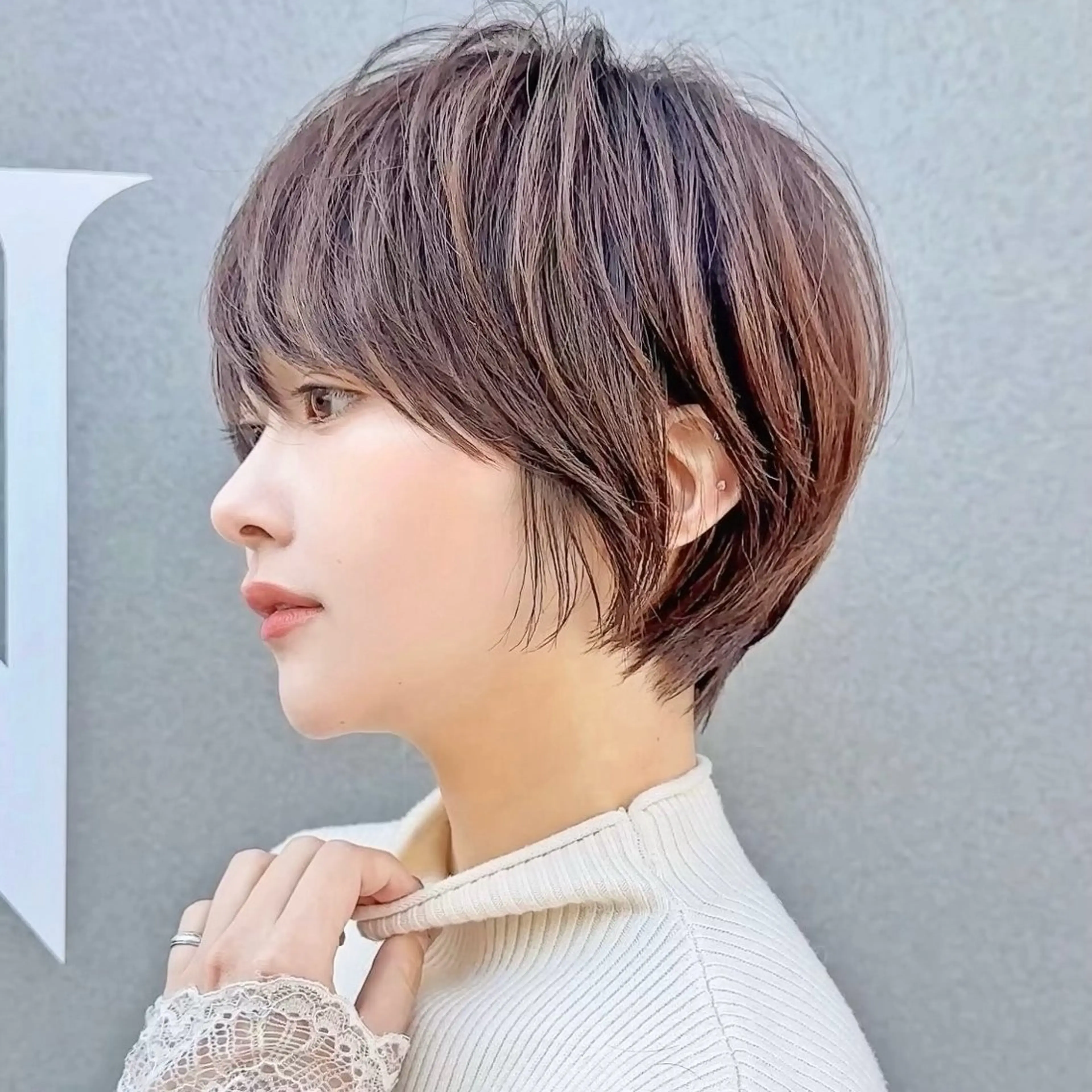 ショート カラー カット ヘアカラー トリートメント ショート、ボブ特化 似合わせカット美容師のヘアスタイル