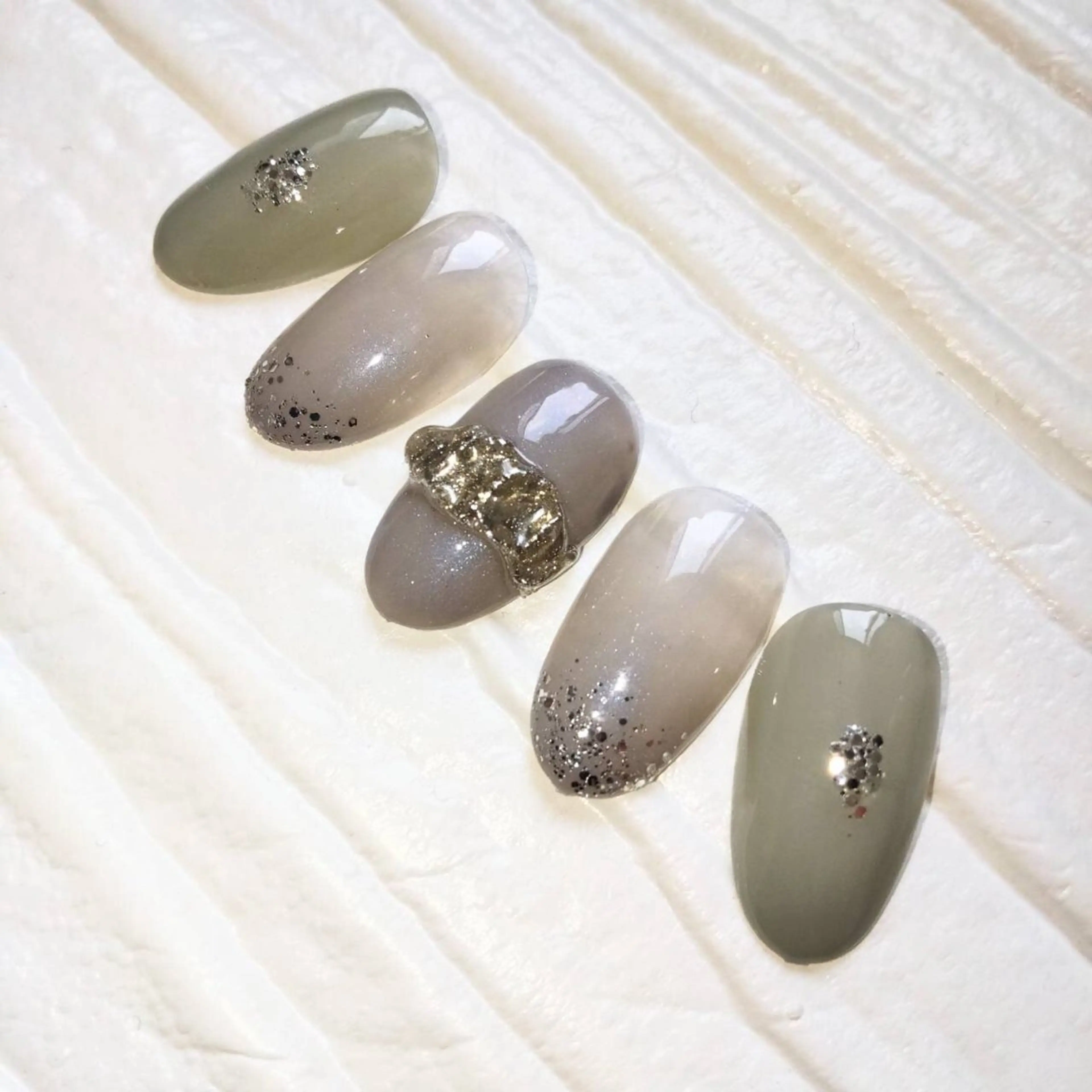 ネイル 自爪育成ネイルケア Lena  nailのネイルデザイン
