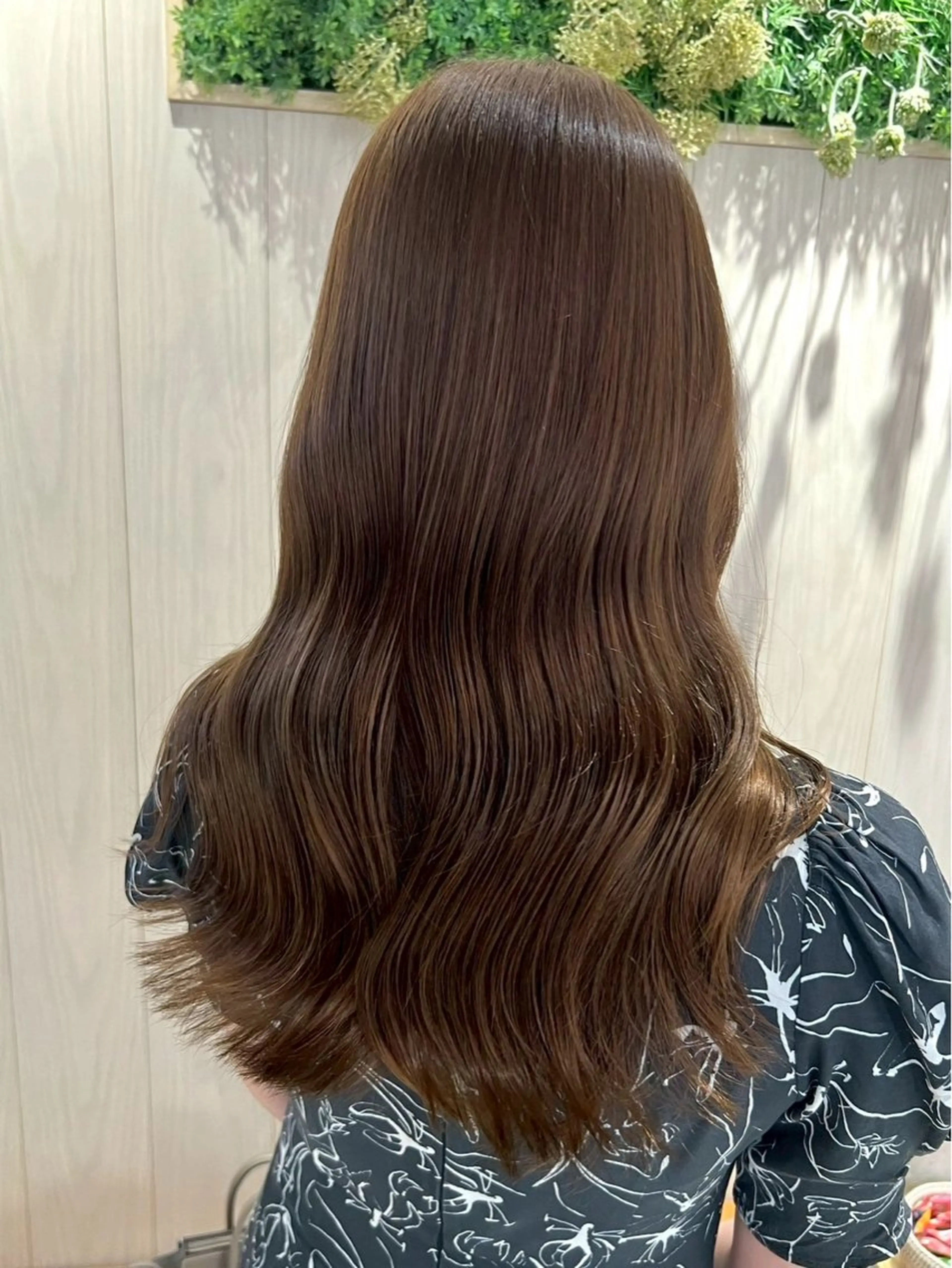 セミロング 田中 蓮華のヘアスタイル