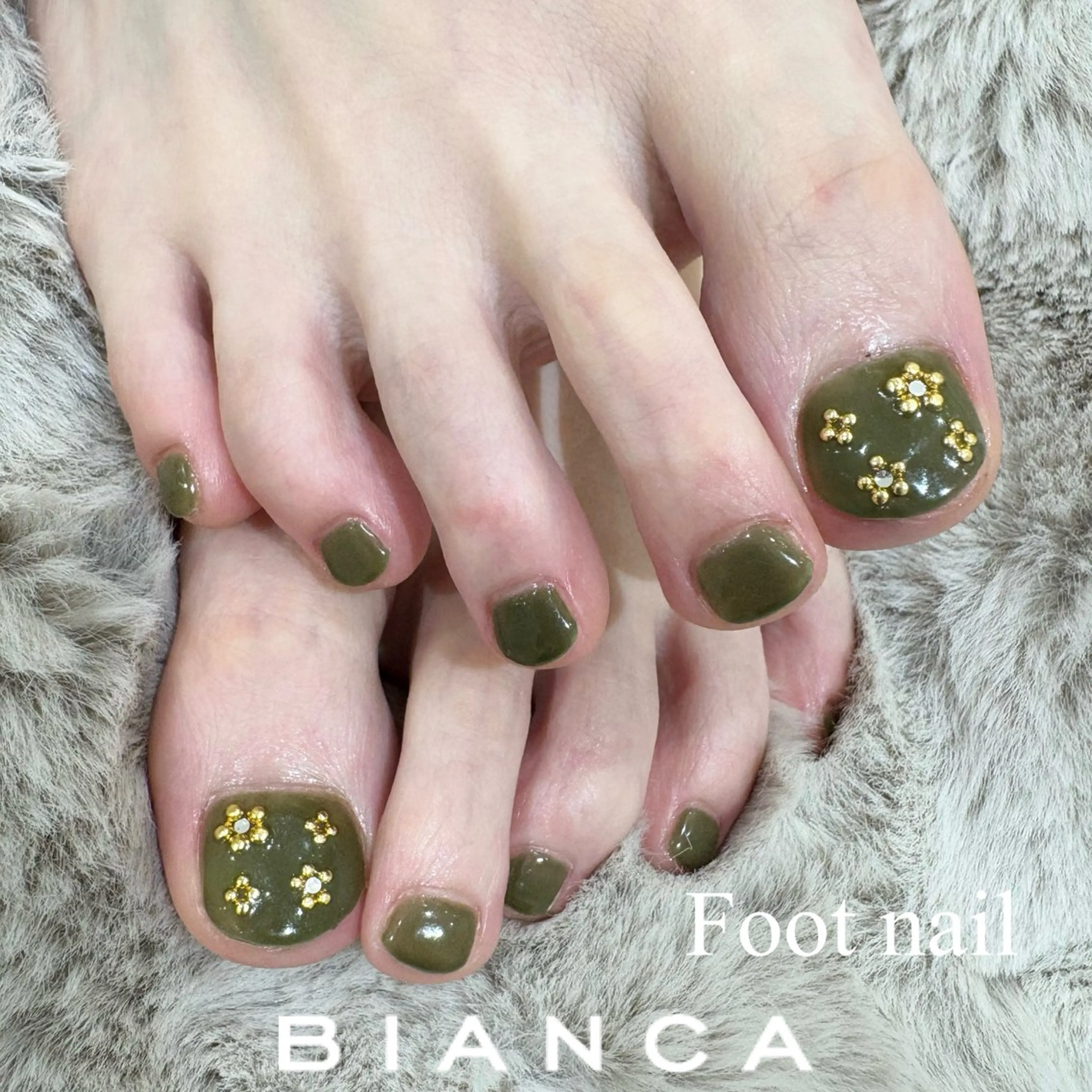 【オフ有り】フット🛼✨ワンポイントアートコース🎨川口/パラジェル変更可🌈の写真