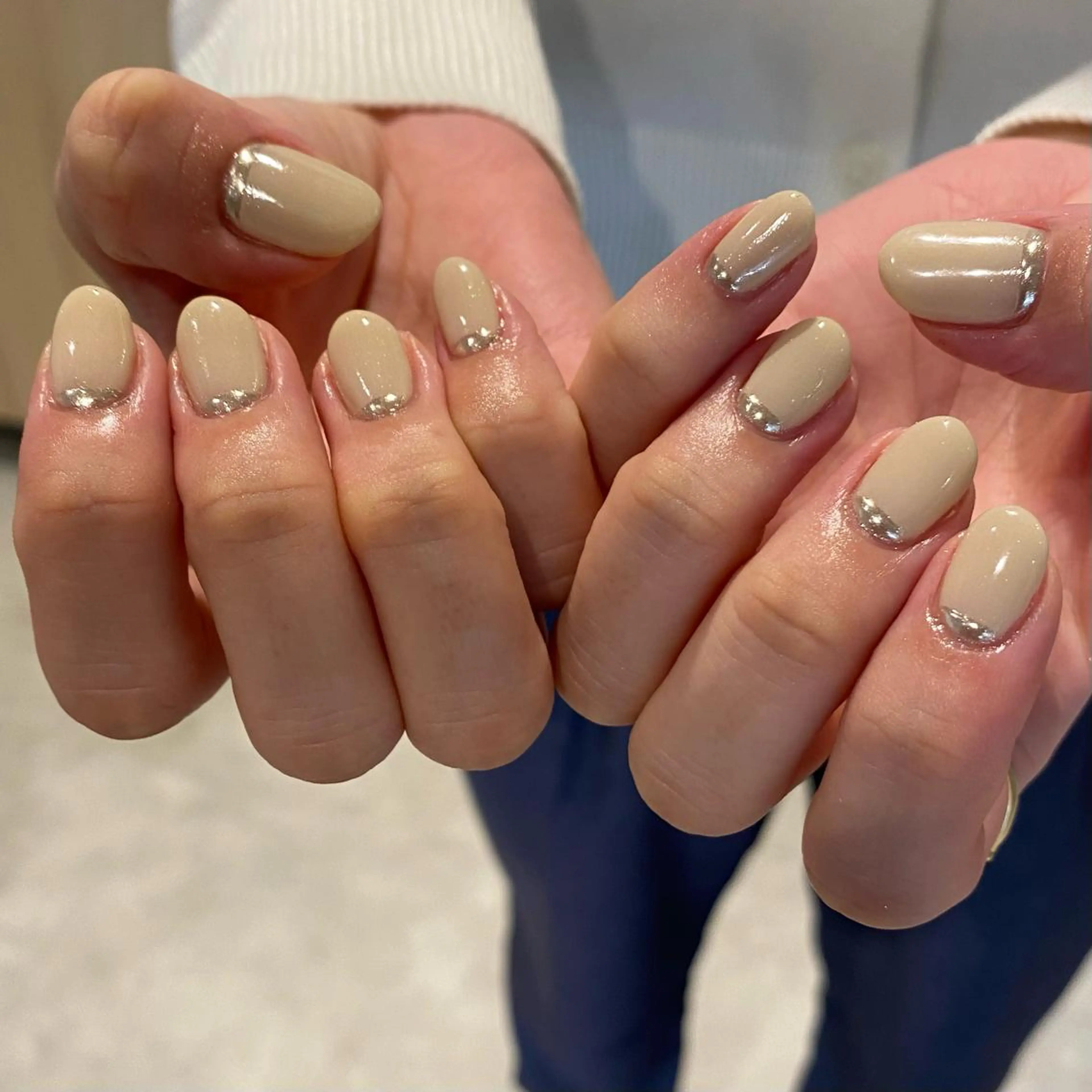 ネイル ニュアンスネイル ハンドネイル RINO AMANE nailのネイルデザイン