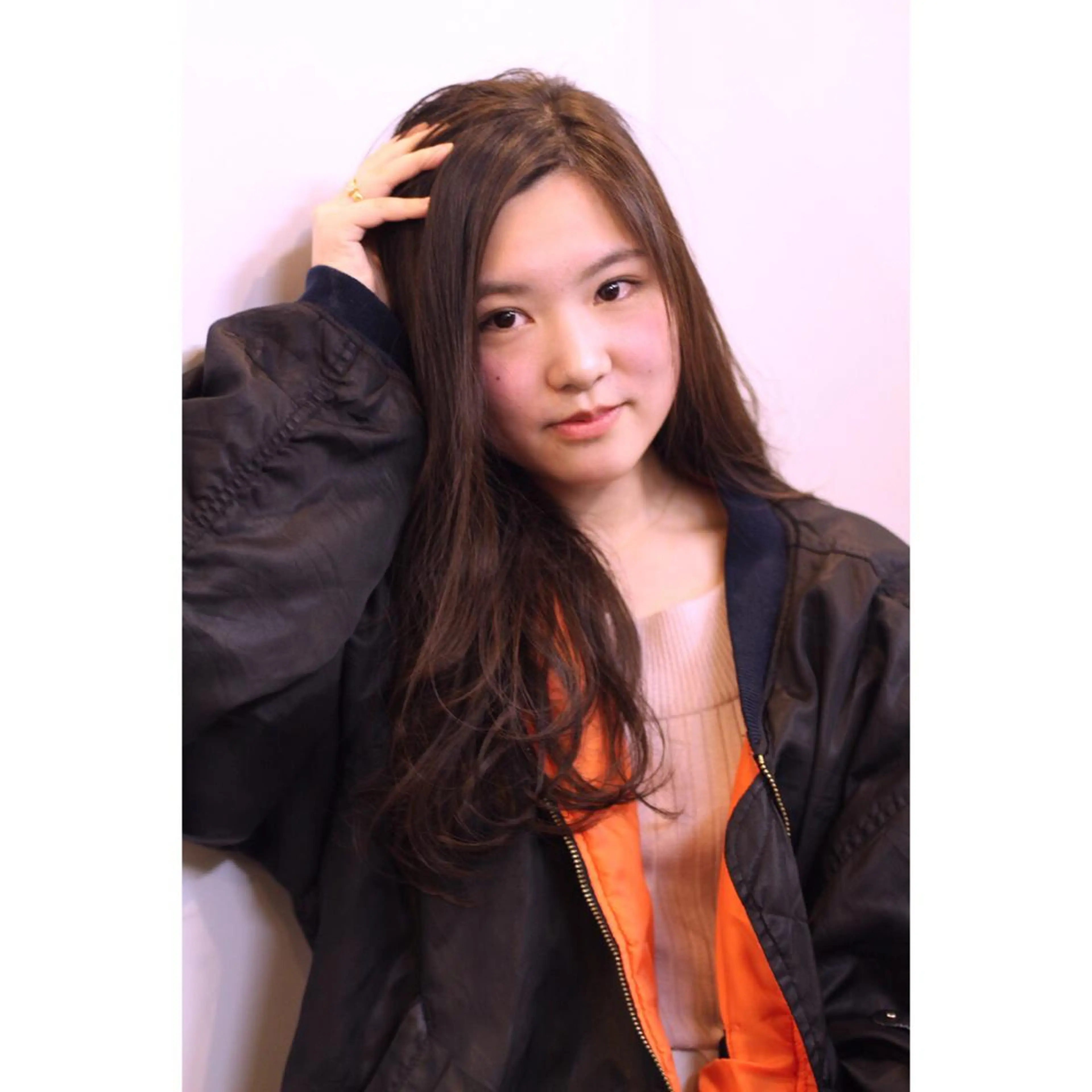 ロング カラー パーマ ロング toi【トワ】所属・安達 俊亮のヘアスタイル