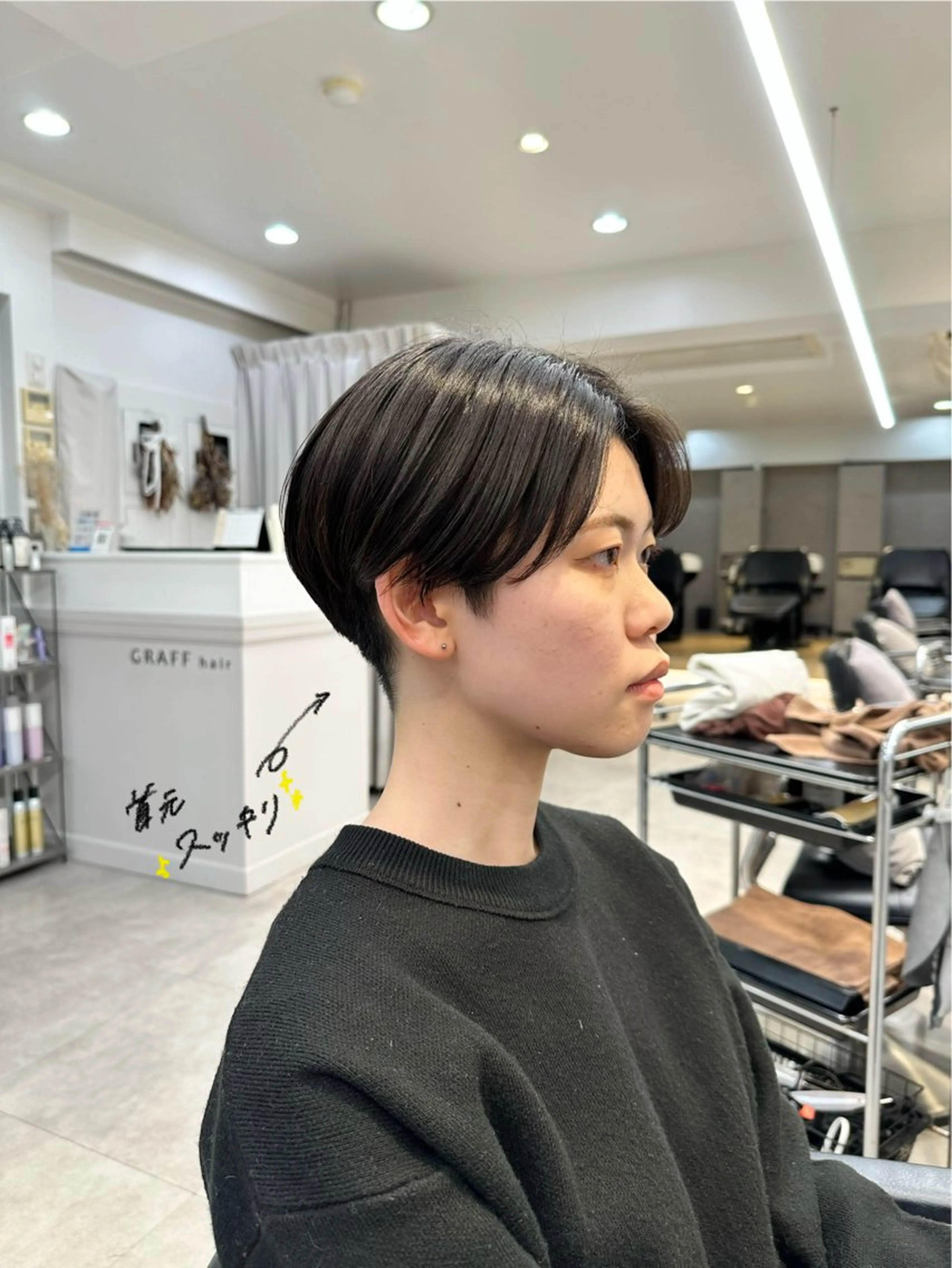 ショート ハンサムショート ショートヘア あいこ/ハンサム ショート/銀座🌷のヘアスタイル