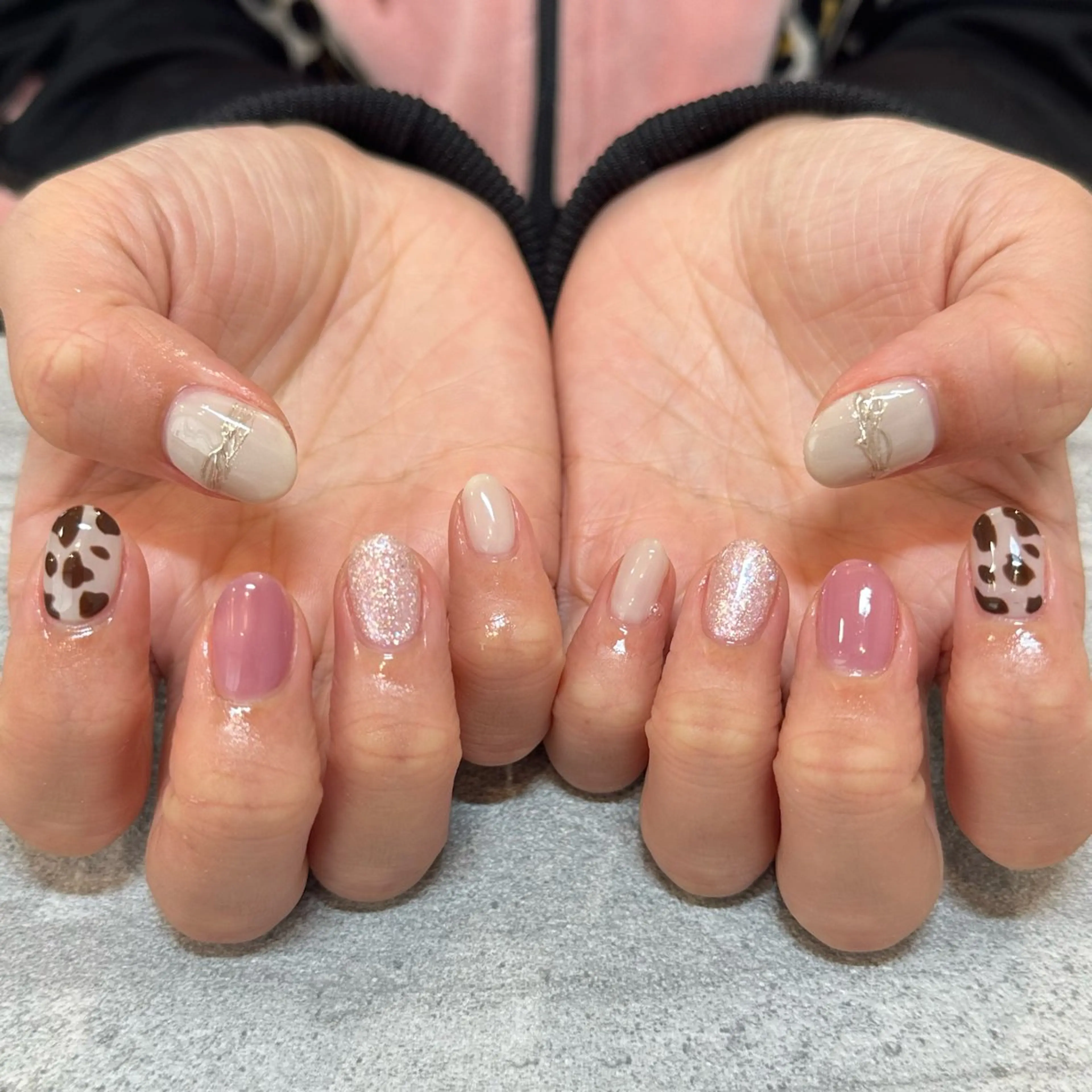 ネイル ひらい さなのネイルデザイン