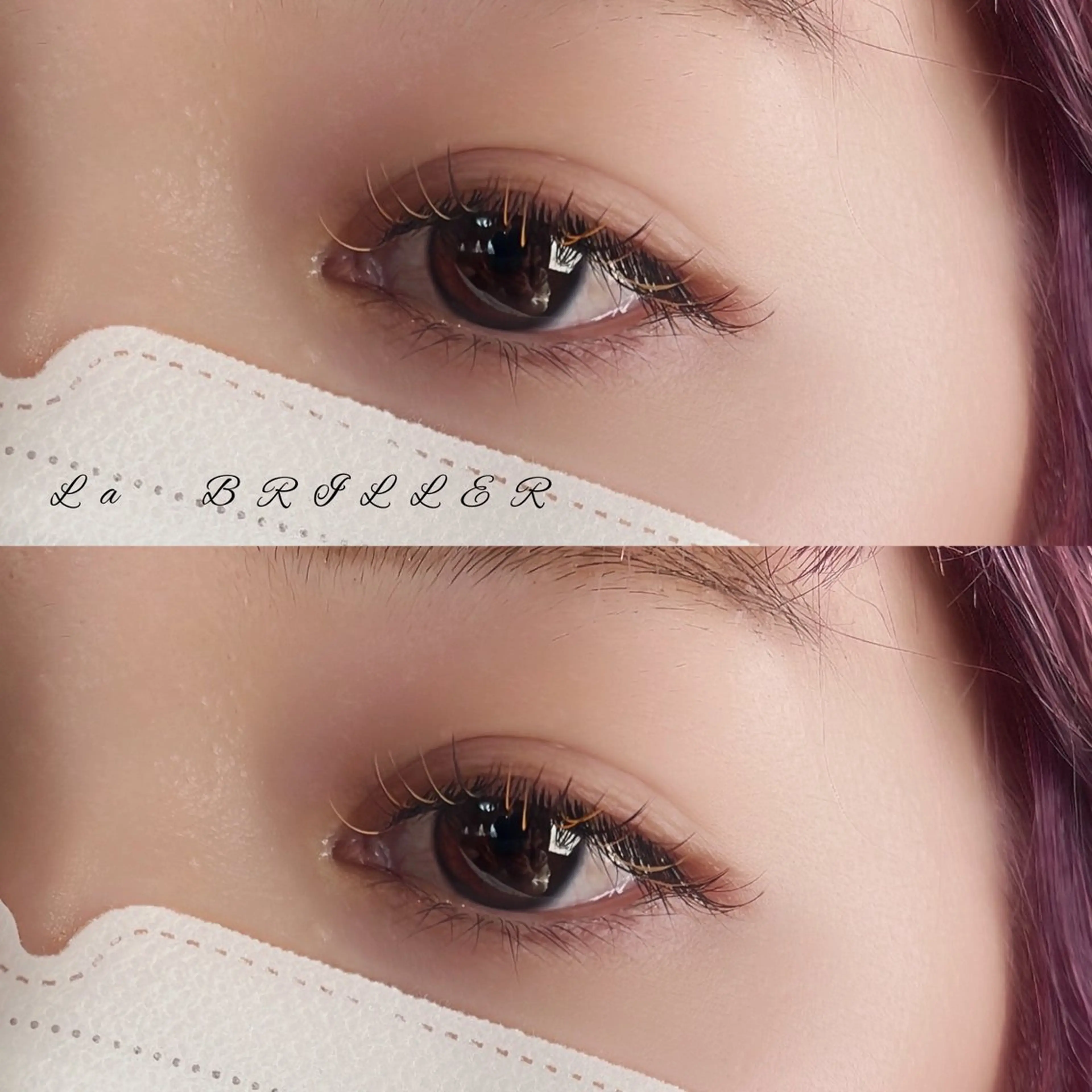 マツエク・マツパ カラーマツエク マツエク 井林 悠のマツエク・マツパデザイン