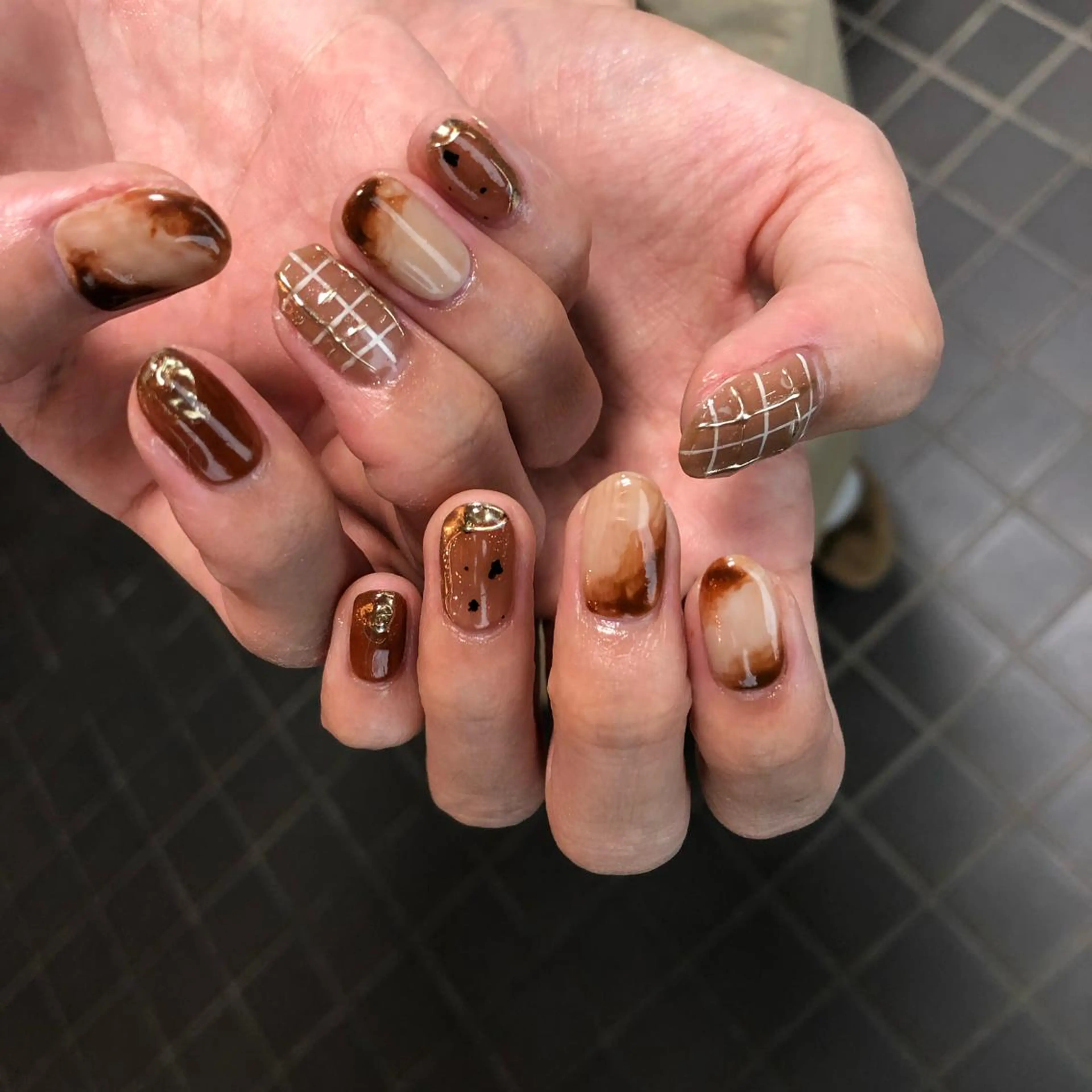 ネイル ハンドネイル フットネイル 河野 弥月のネイルデザイン