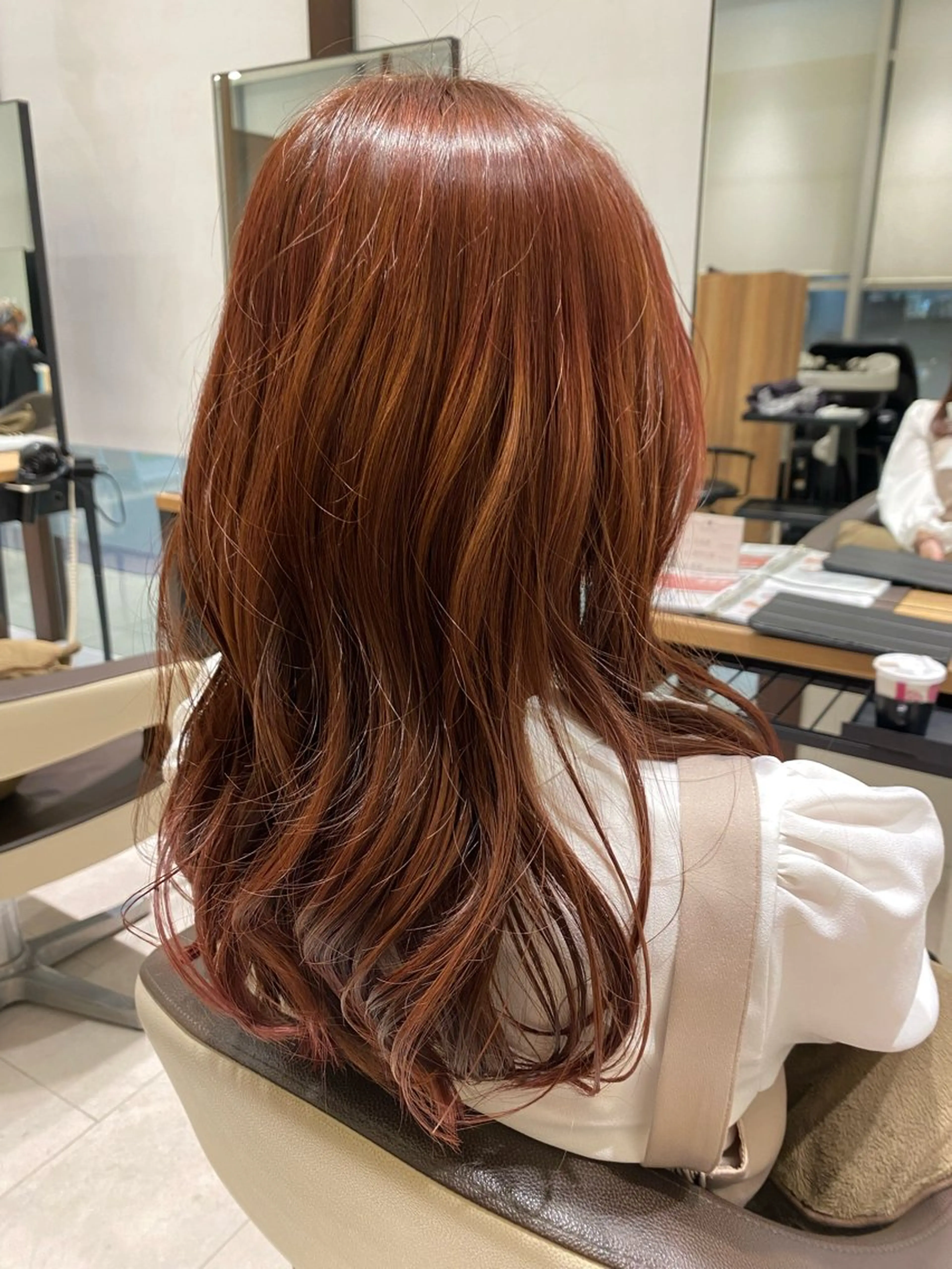ロング カラー 透明感カラー🩵 Arisaのヘアスタイル