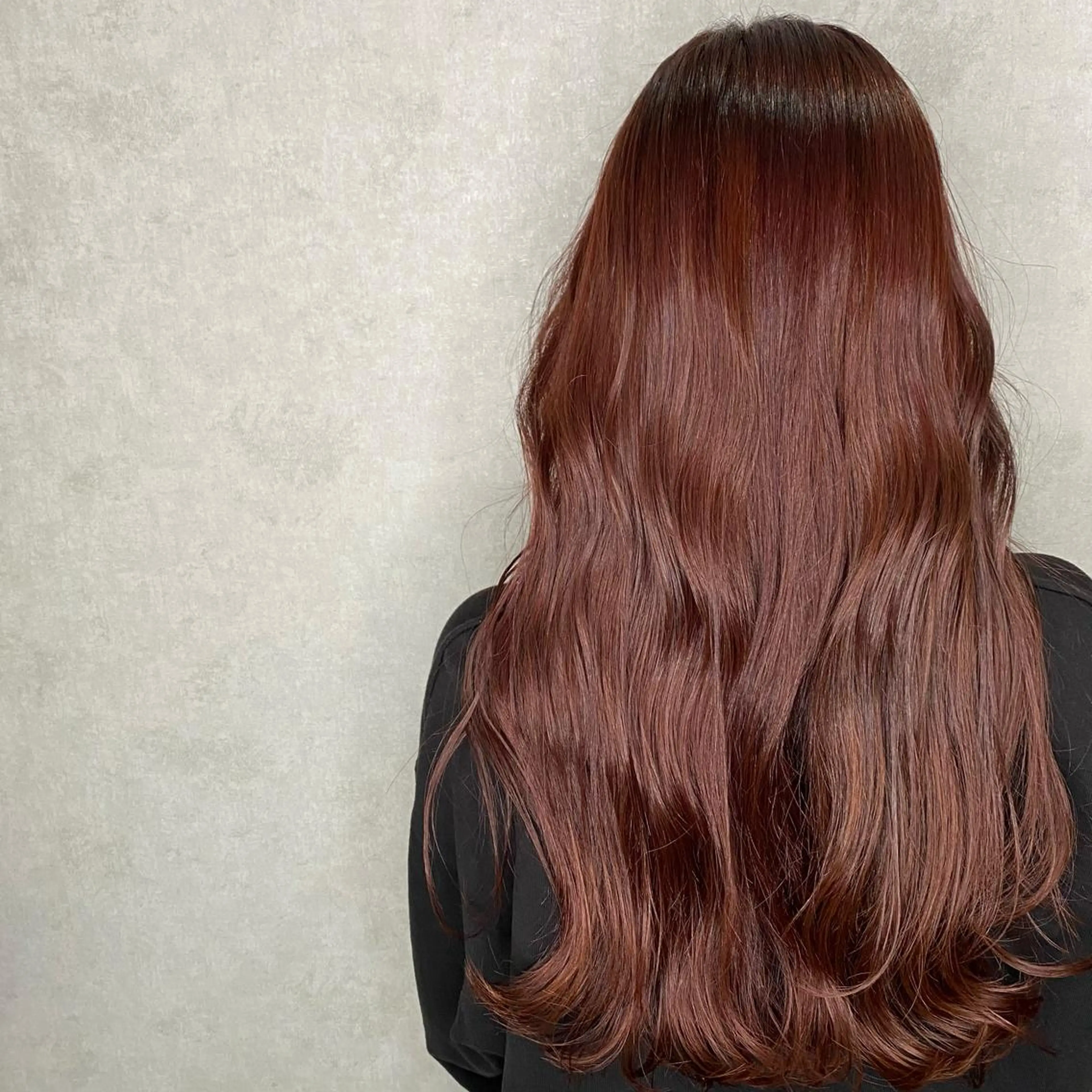 ロング 福岡縮毛矯正✨️ ストレート 向井和輝のヘアスタイル