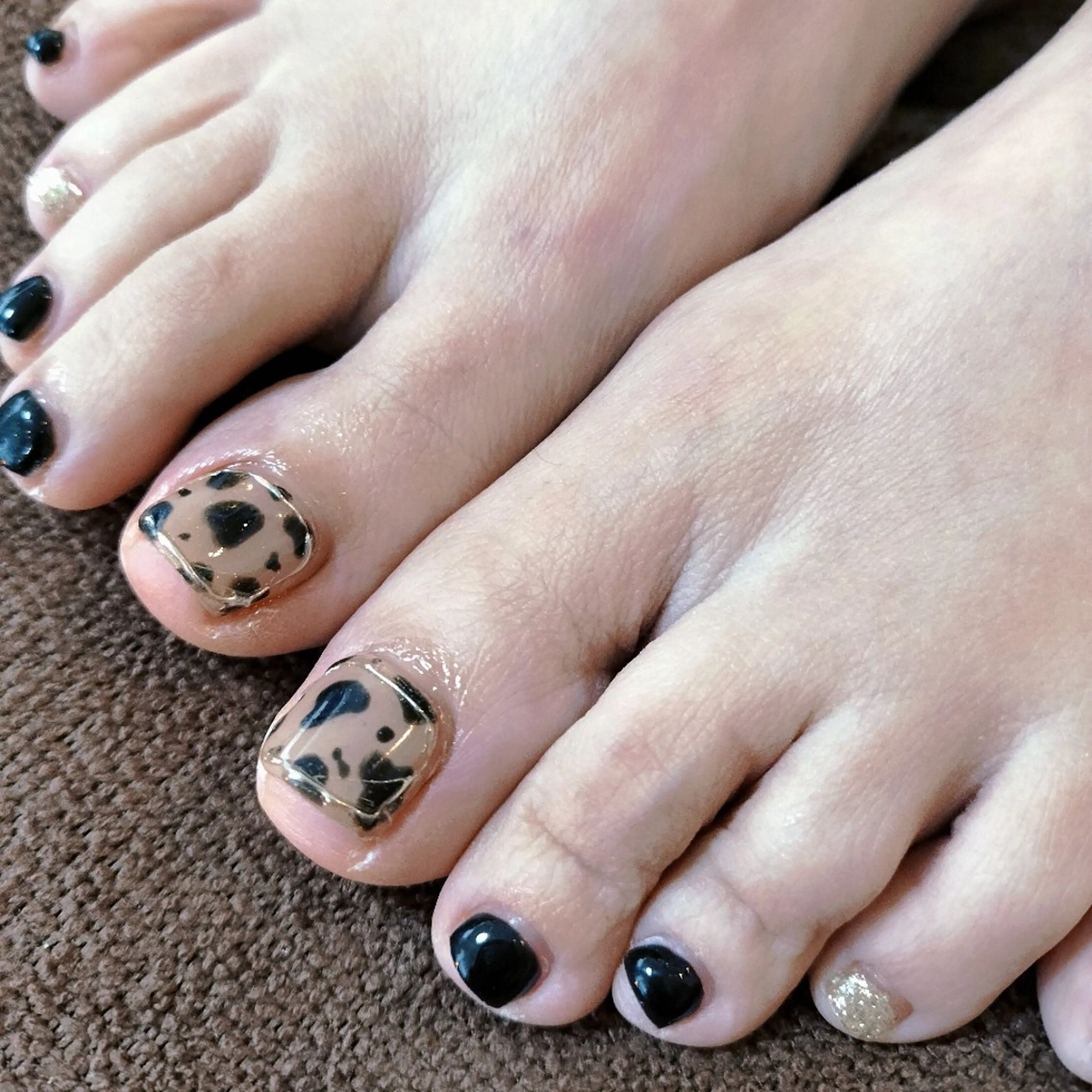 ネイル フットネイル Nail leef《リーフ》所属・kahosan 𓆉のネイルデザイン