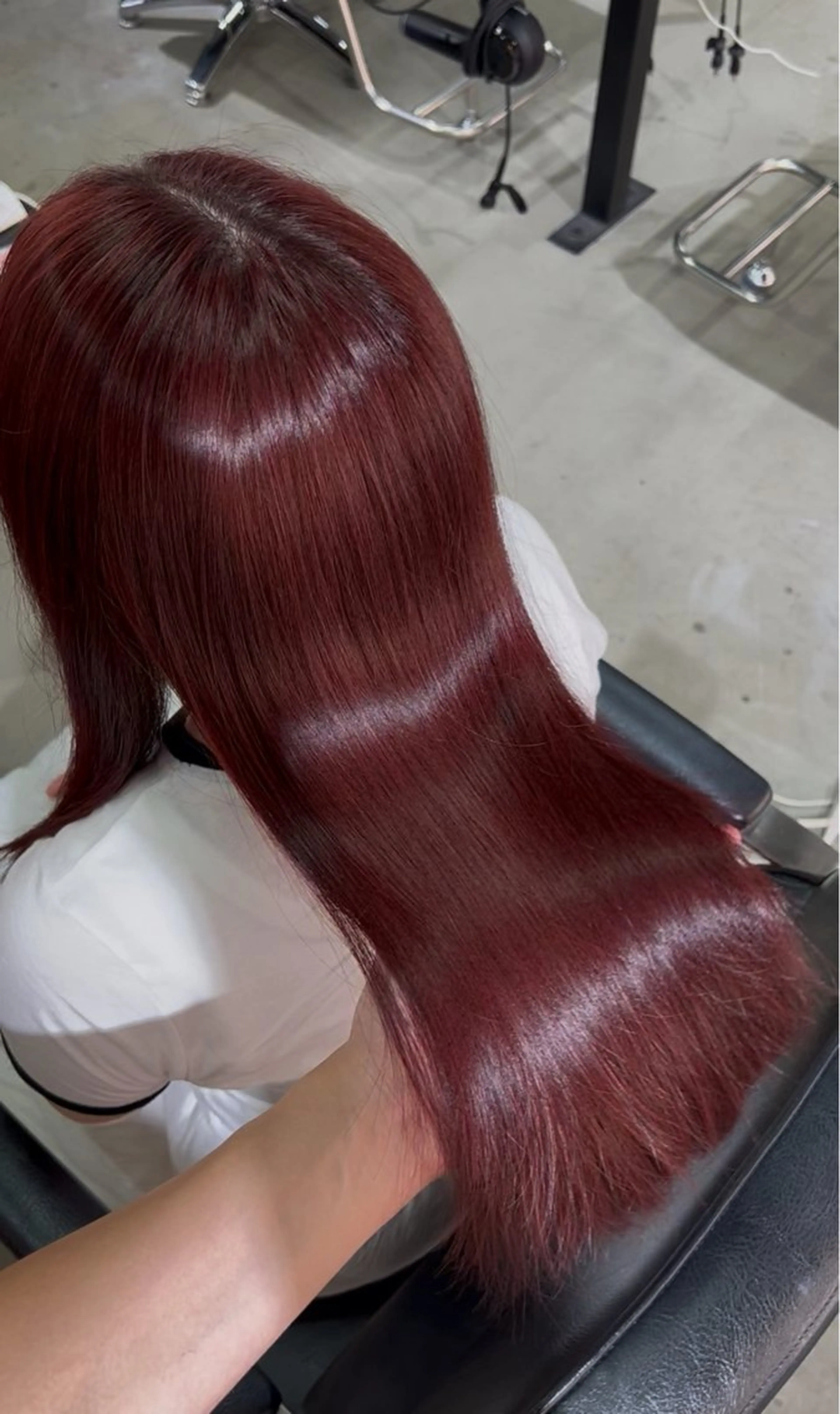 ロング くせ毛 髪質改善 カット ヘアカラー 縮毛矯正 髪質改善大阪/ 酸性縮毛矯正/ゆうとのヘアスタイル