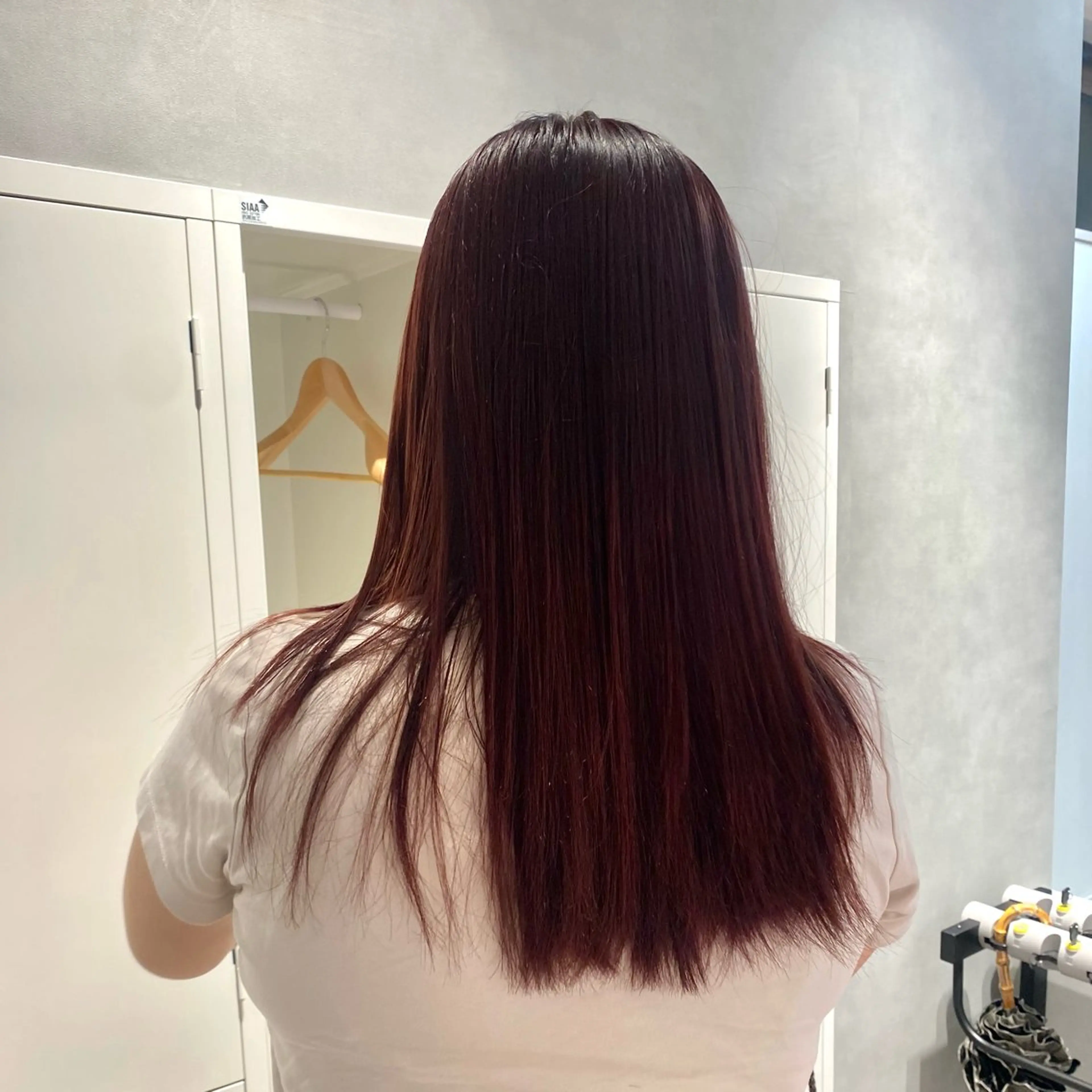 セミロング カットカラーパーマ 募集／Otohaのヘアスタイル