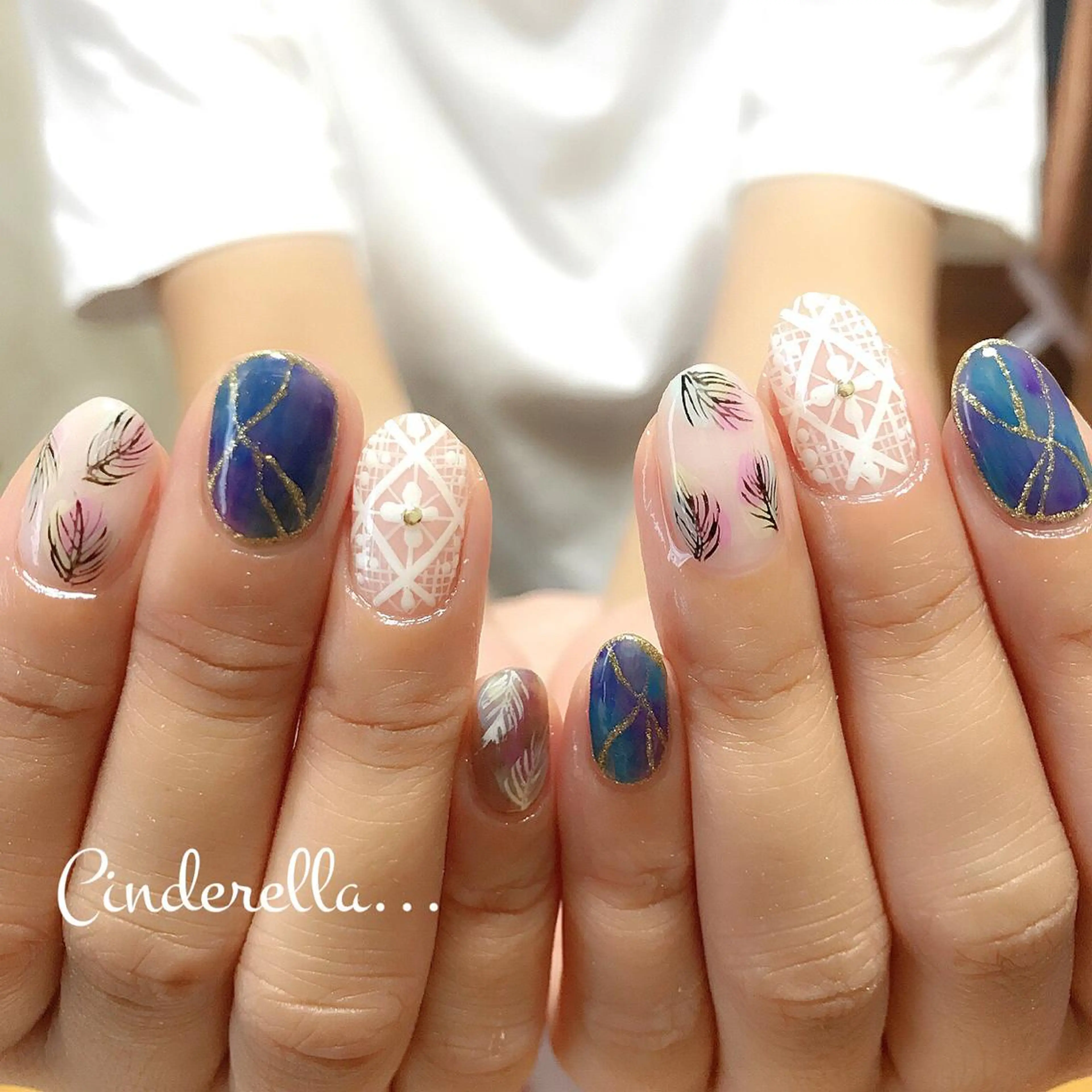 ネイル Nailroom. Cinderellaのネイルデザイン