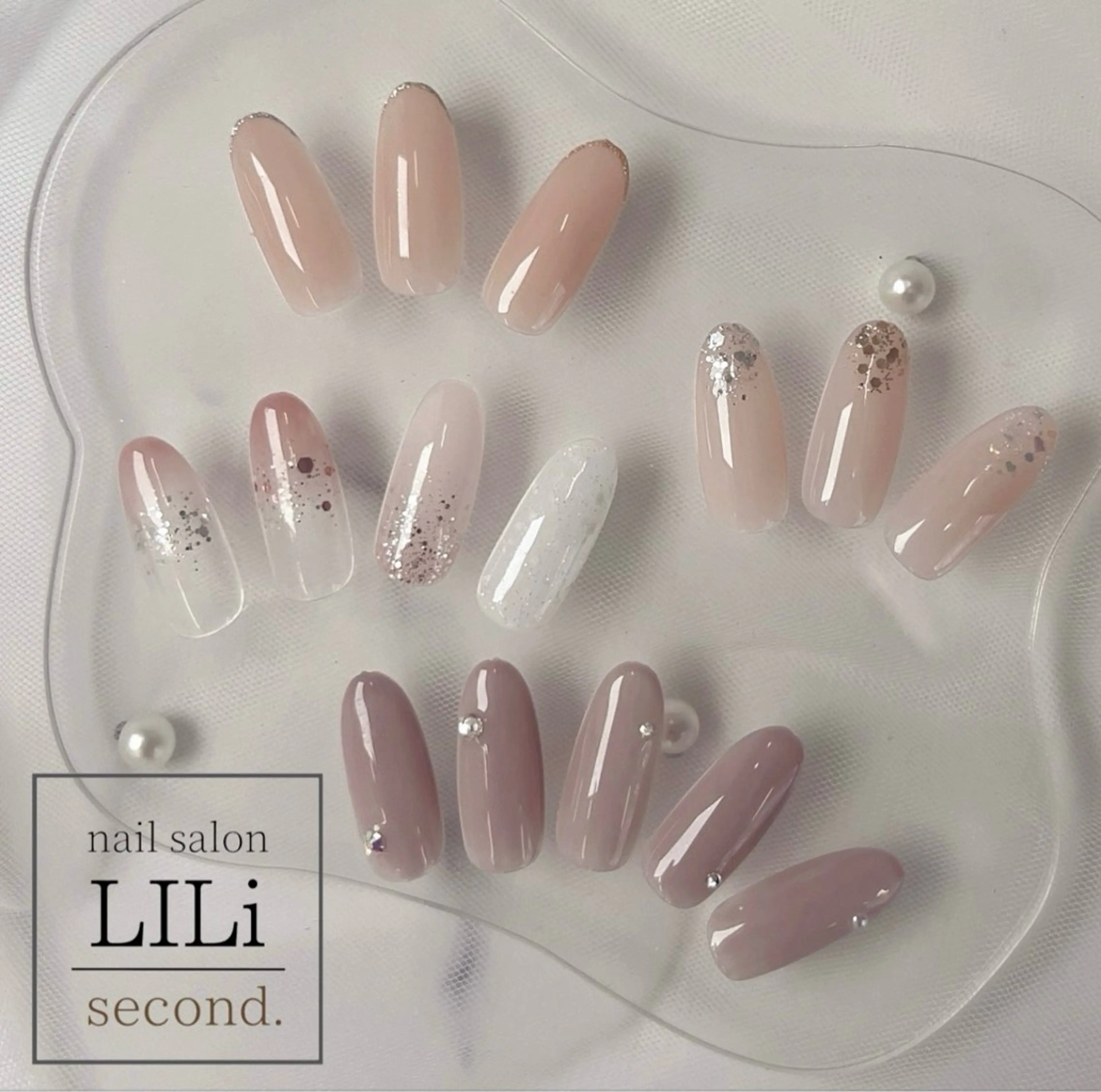 ネイル オフィスネイル シンプルネイル ハンドネイル Saki .のネイルデザイン