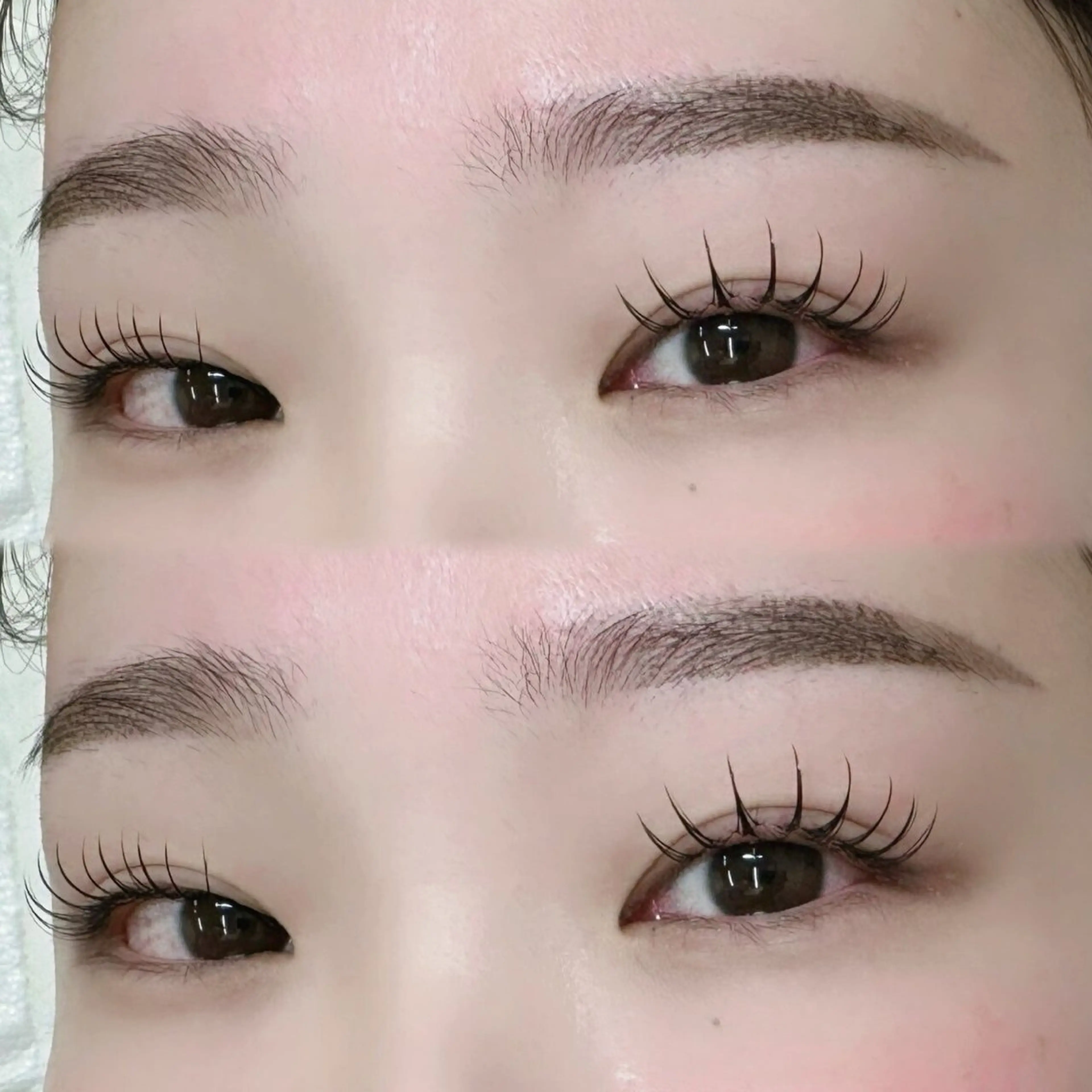 マツエク・マツパ Morganite 🦋 ÿui 🦋のマツエク・マツパデザイン