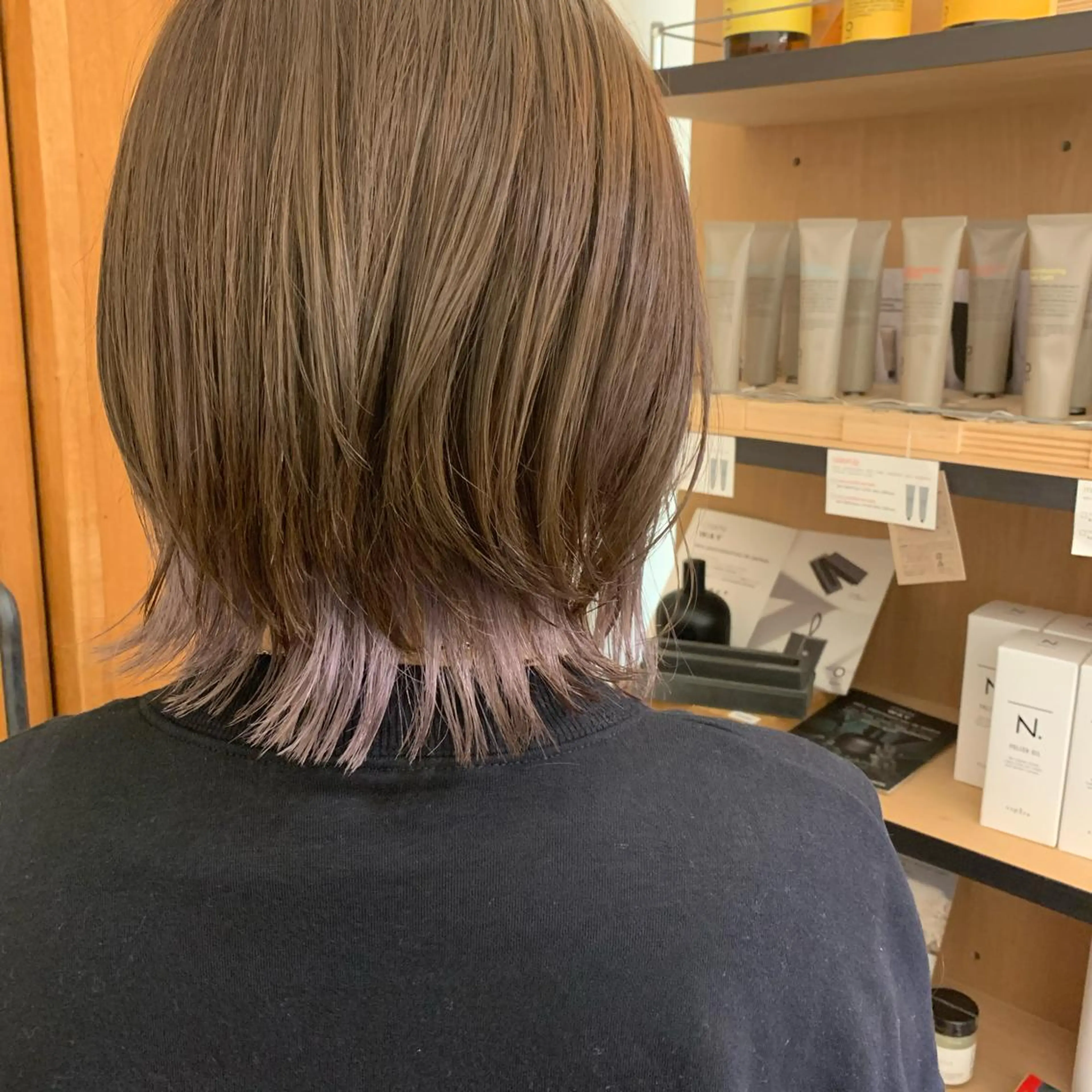 ショート 艶髪color💎髪 質改善ストレート大吉のヘアスタイル