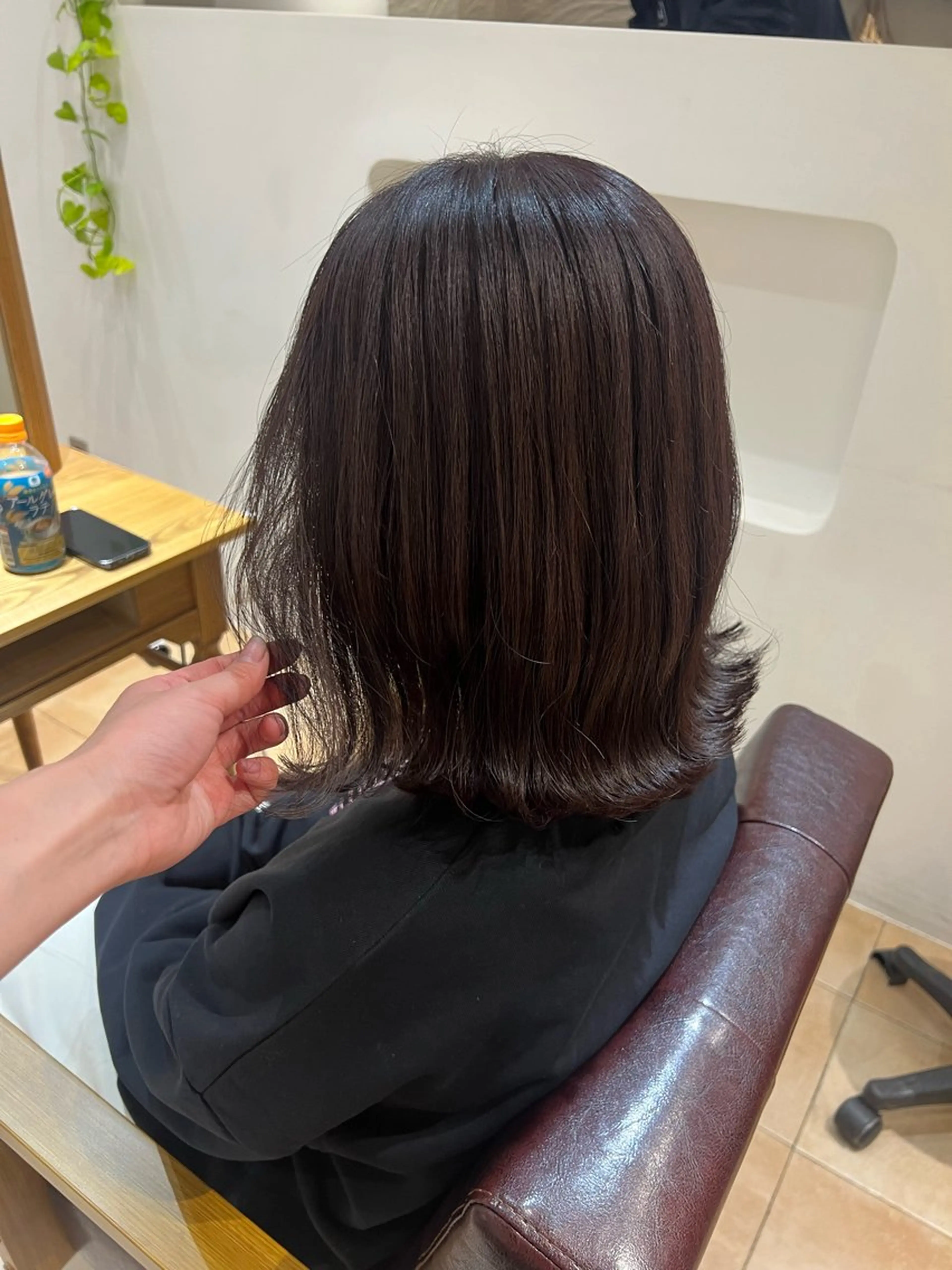 ミディアム カラー 🥀韓国ヘア🥀 宮津真菜のヘアスタイル