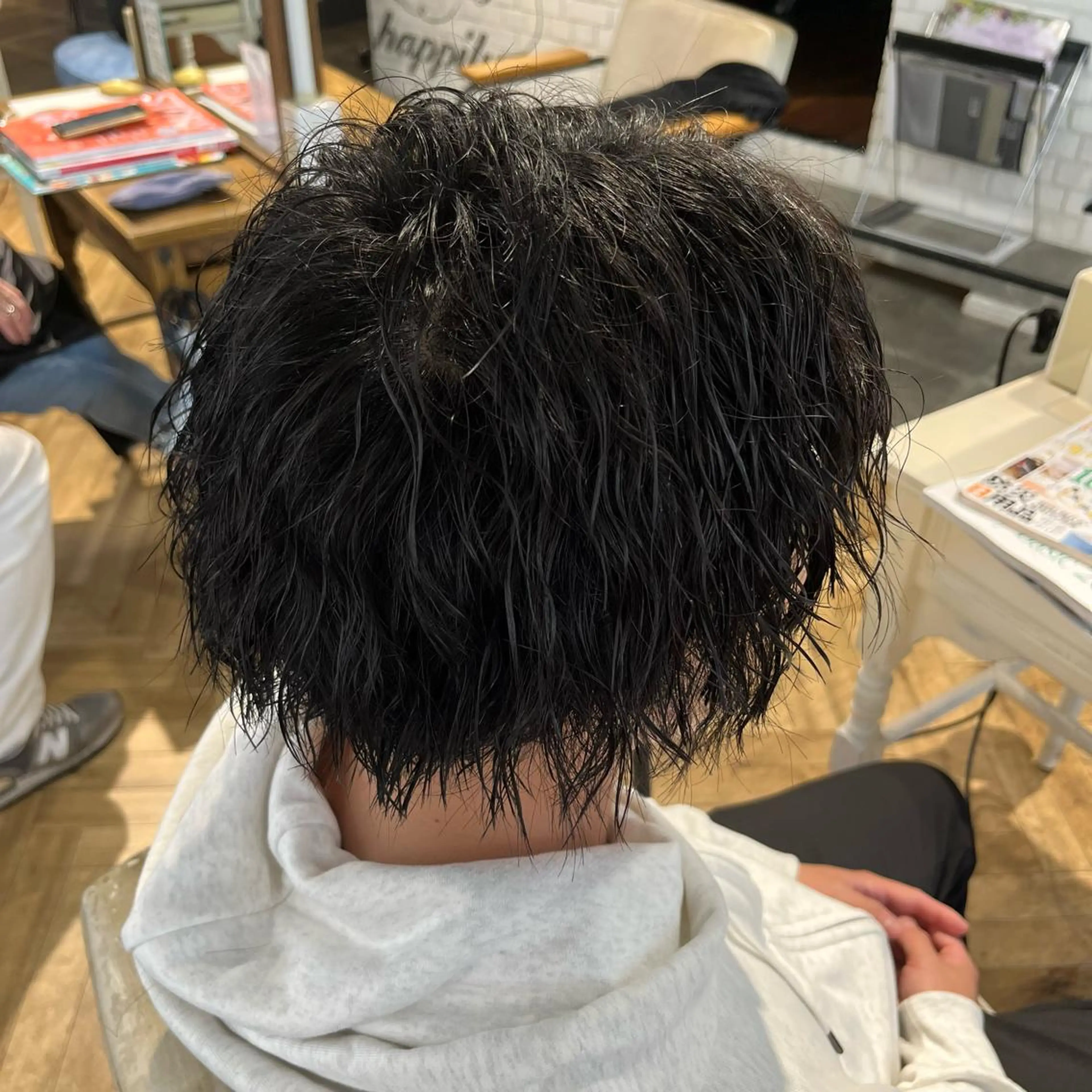 ミディアム パーマ メンズ umber  royce所属・🫟メンズスタイル 特化型マナ🫟のヘアスタイル