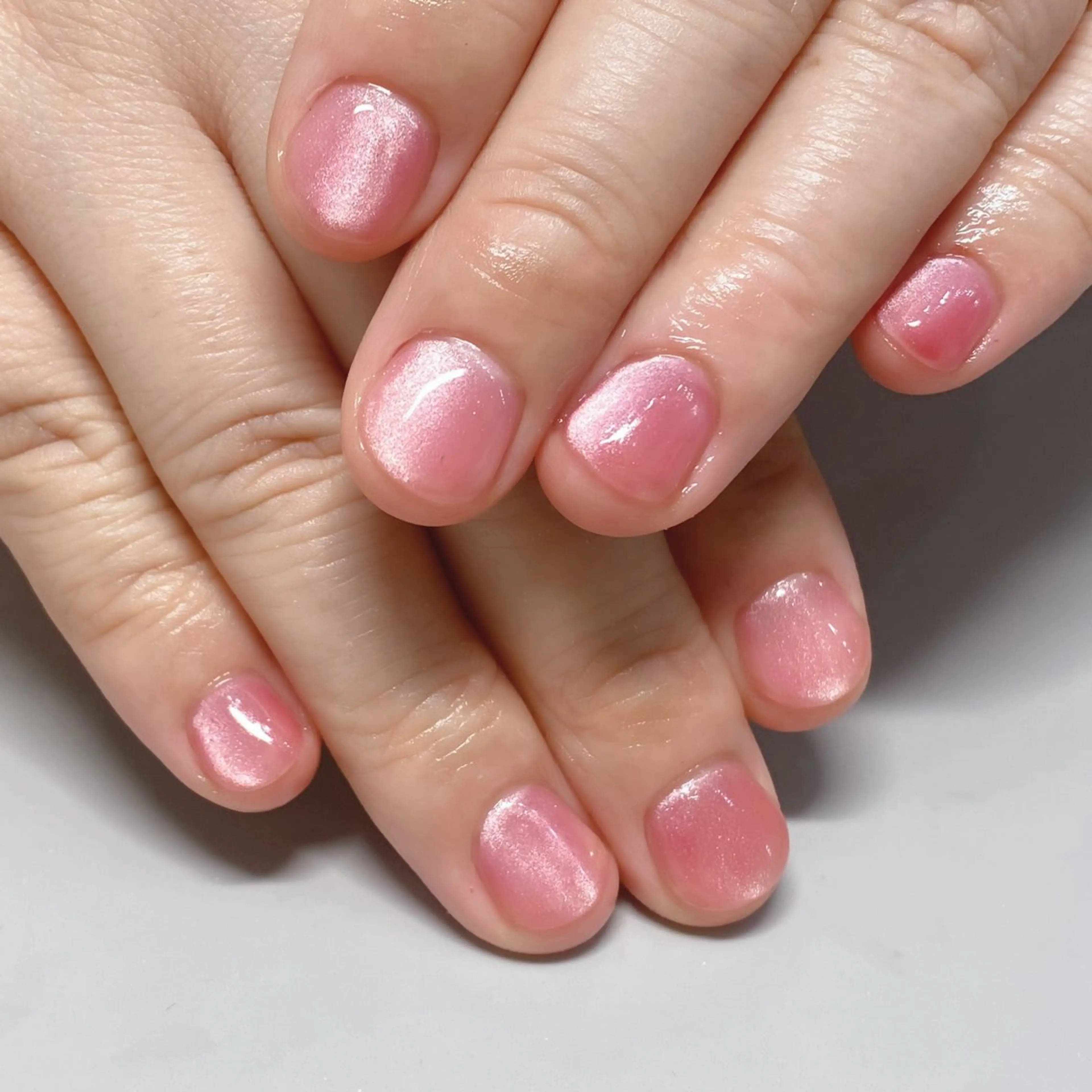 ネイル 艶/マグネット/網紅 /韓国/岩下りほのネイルデザイン