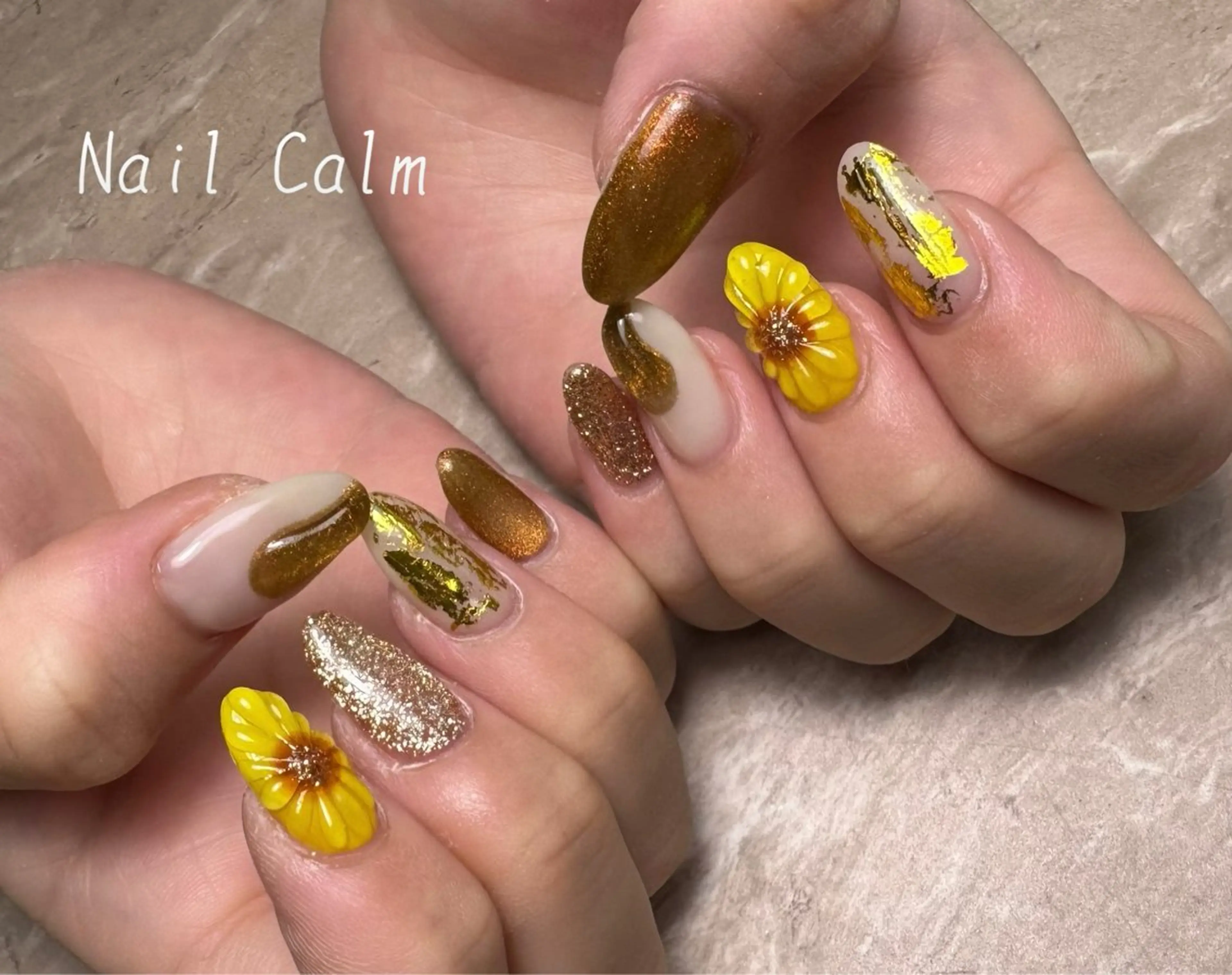 ネイル アートネイル ハンドネイル Nail Calm所属・プライベートサロン Calmのネイルデザイン