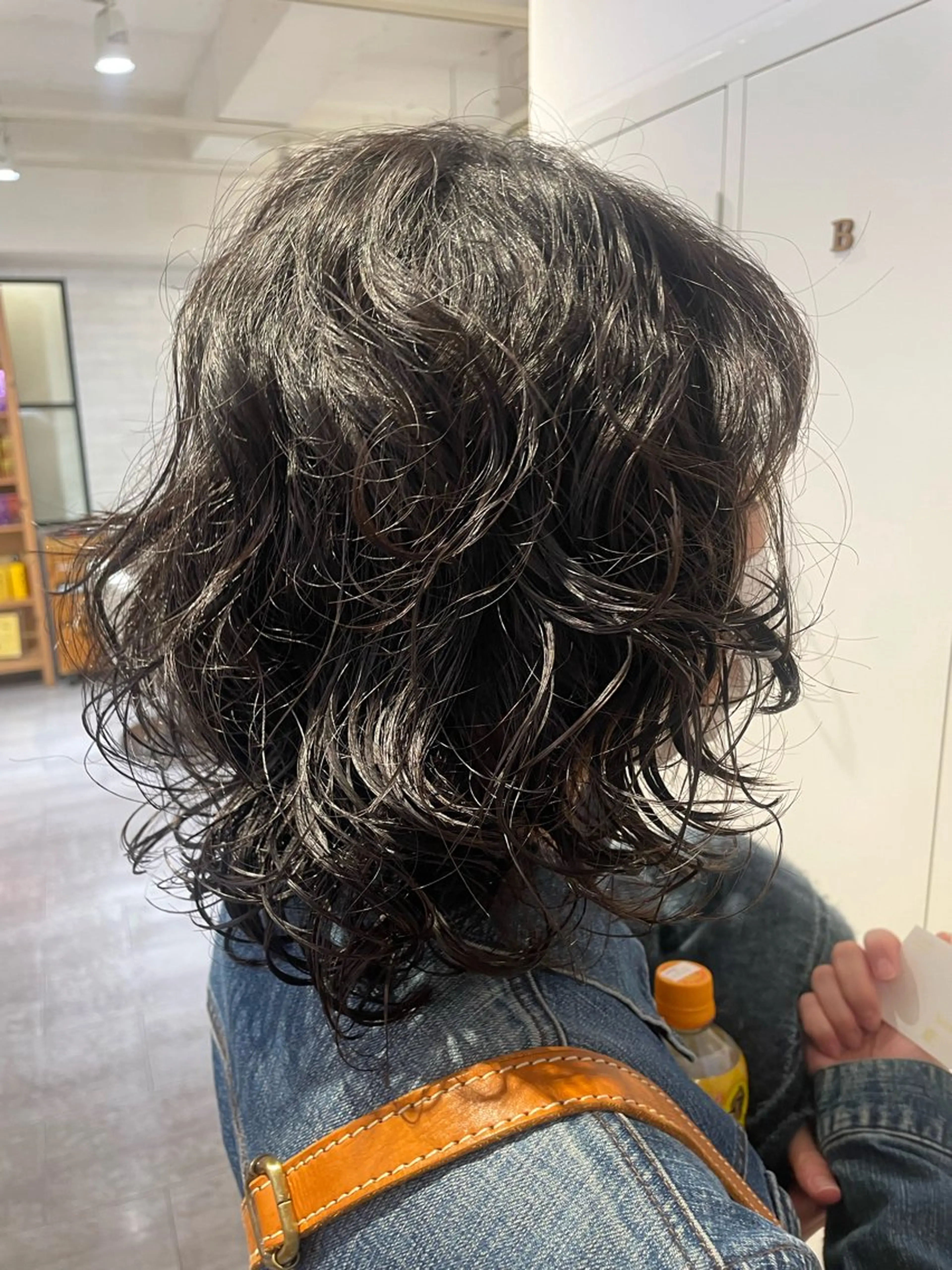 ミディアム パーマ カット パーマ トリートメント miwa/ボブパーマ /モードボブのヘアスタイル