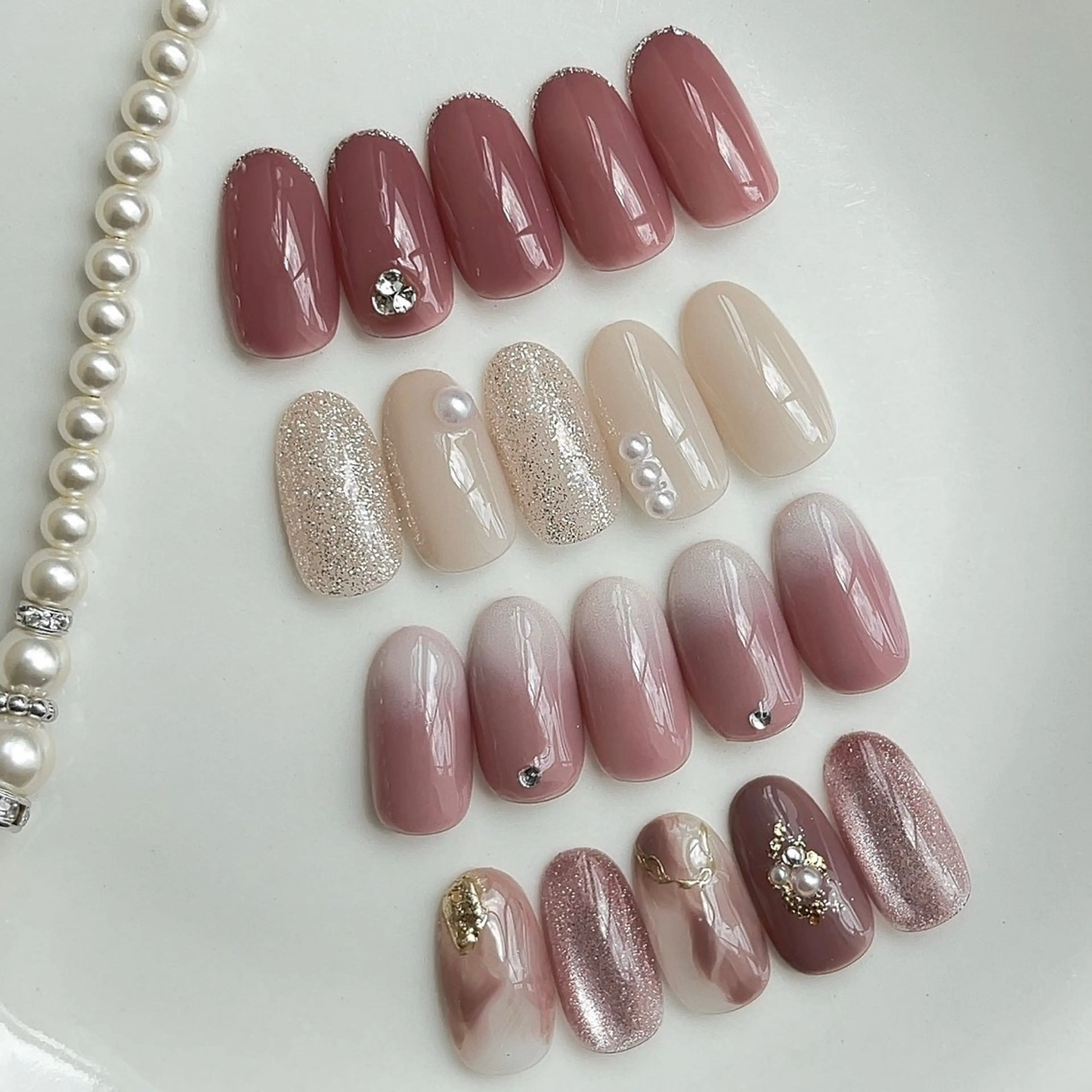 ミディアム ハンドネイル S ＆luluのネイルデザイン