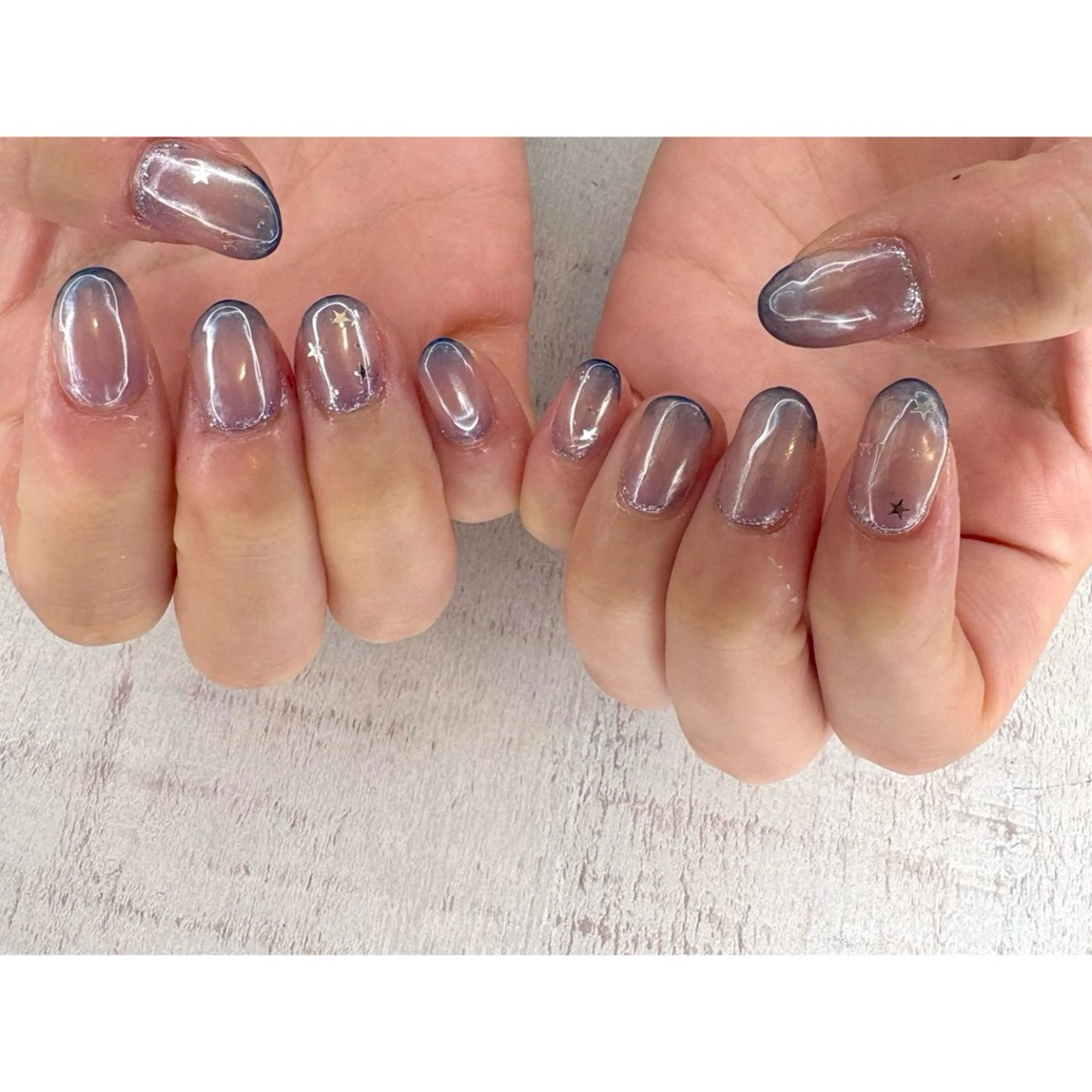 ネイル ハンドネイル 𖡼 yumenoのネイルデザイン