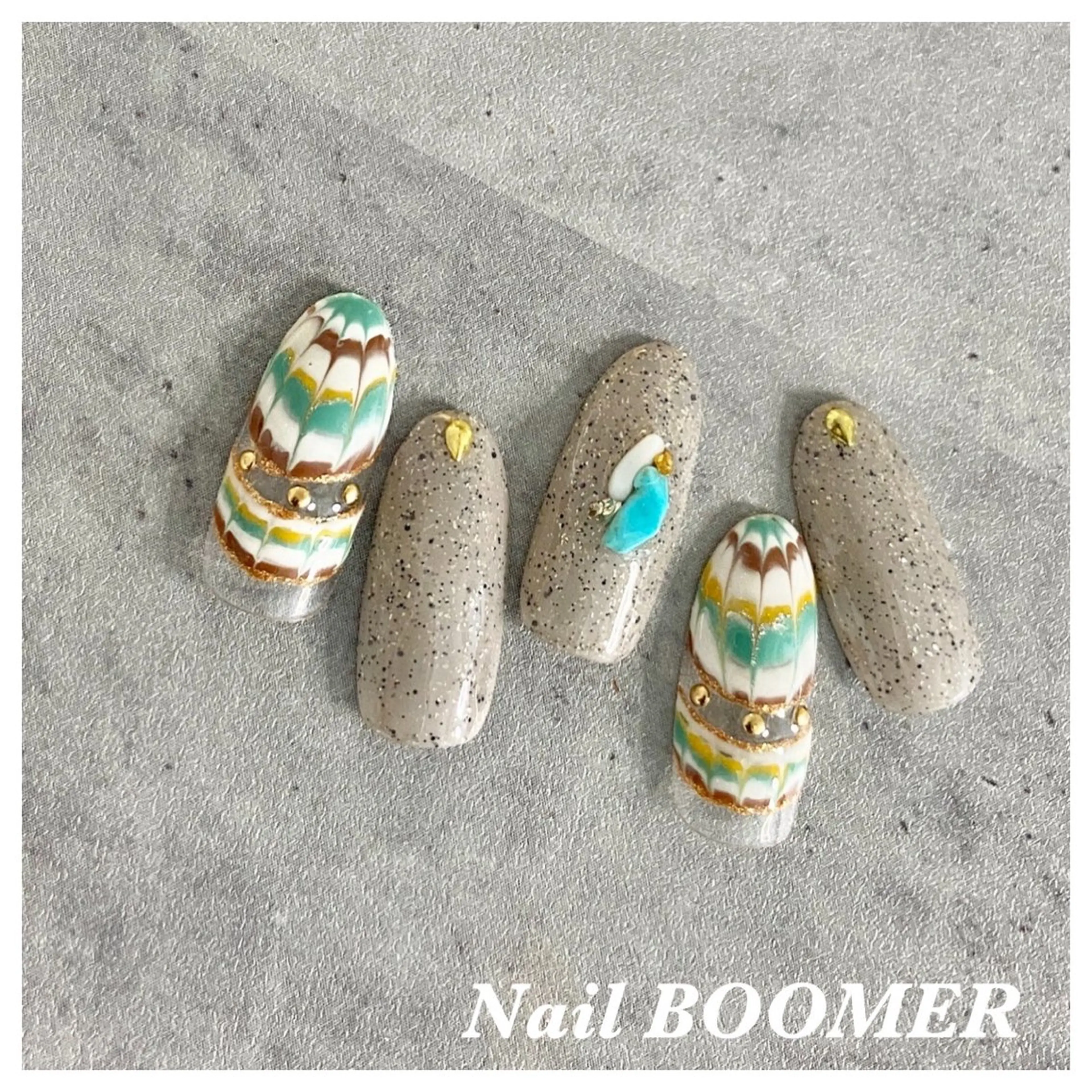 ネイル ハンドネイル ネイル ブーマーのネイルデザイン