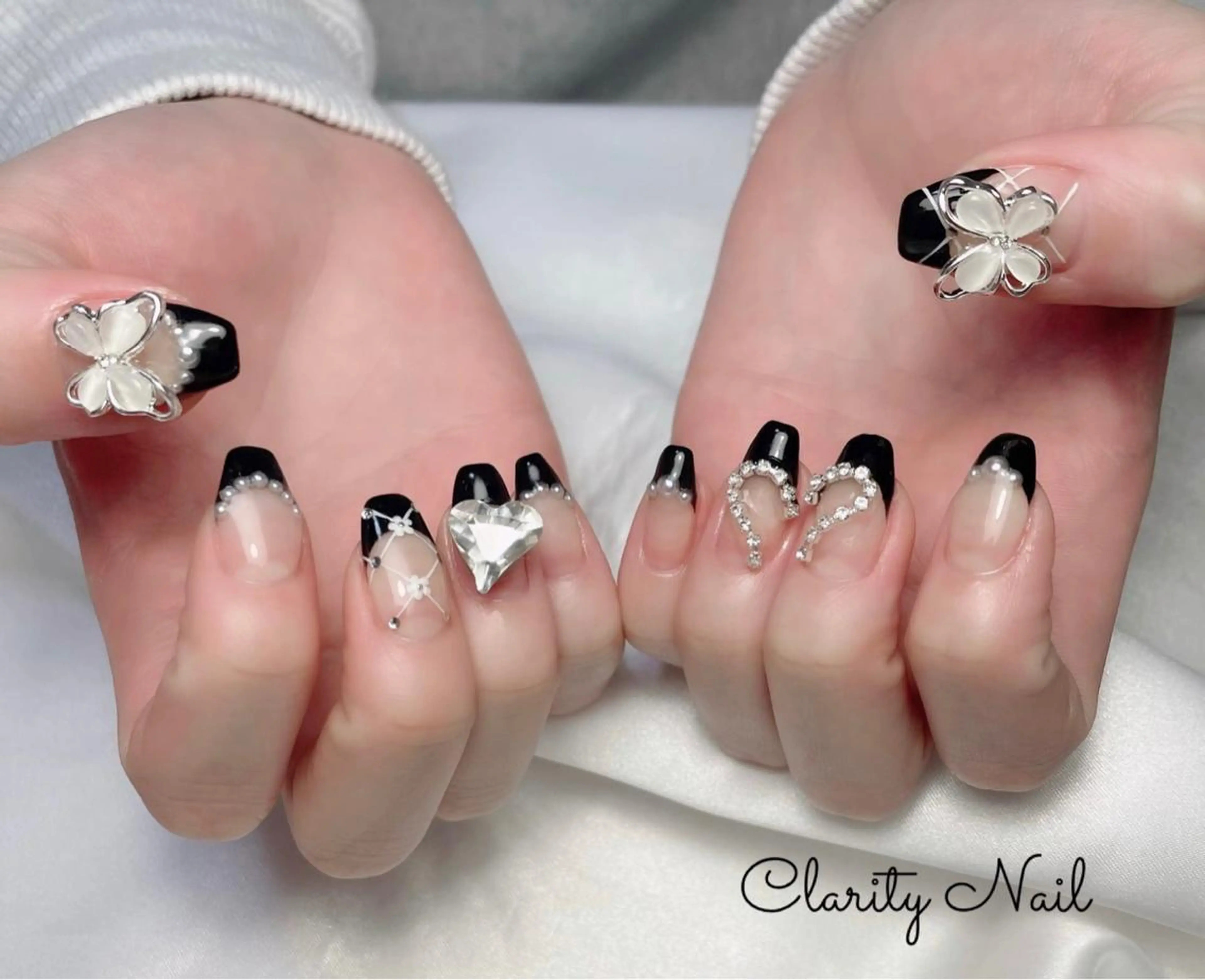 ネイル アートネイル 持ち込み ハンドネイル Clarity Nailのネイルデザイン