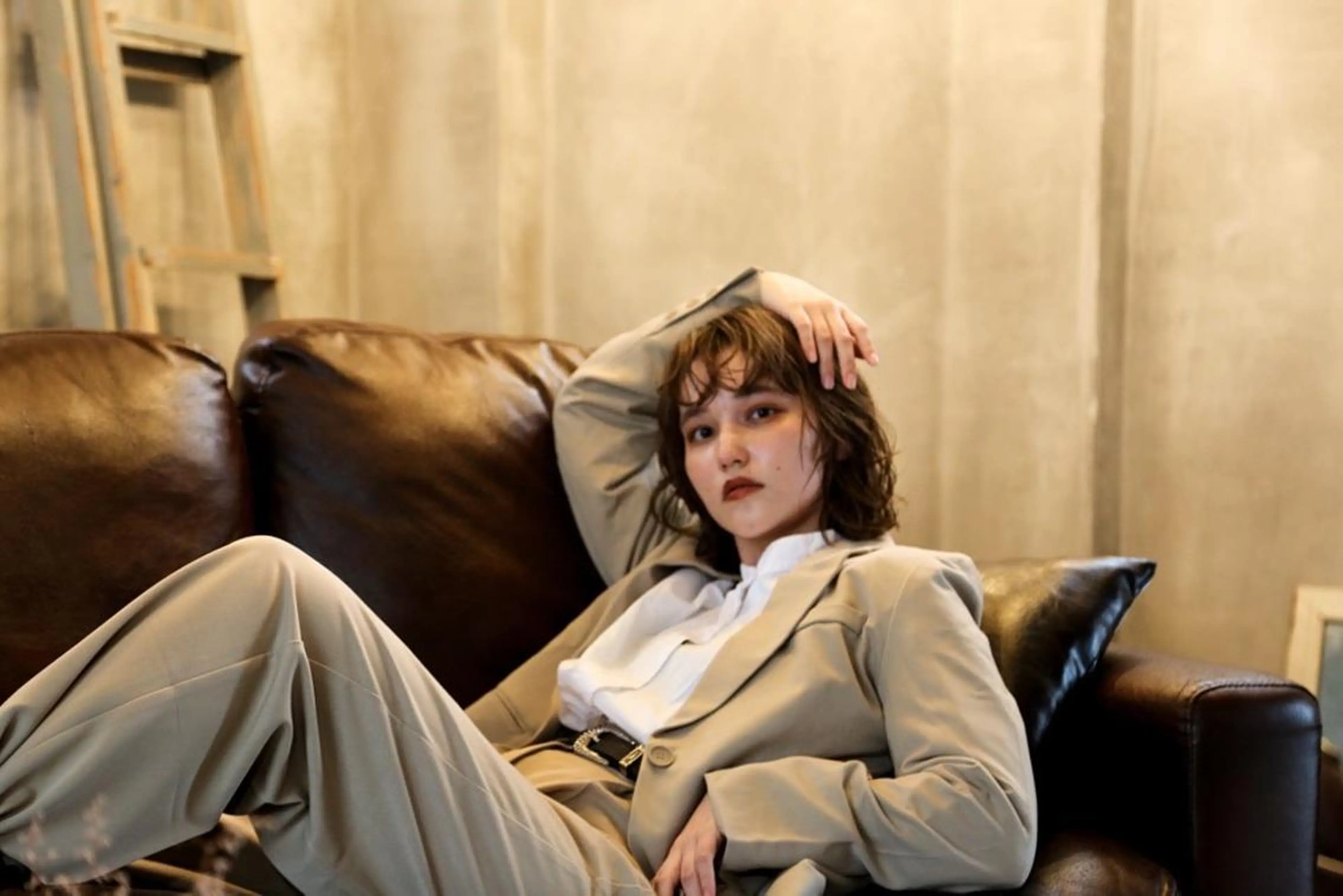 ミディアム カラー coeur所属・中川 茜里のヘアスタイル