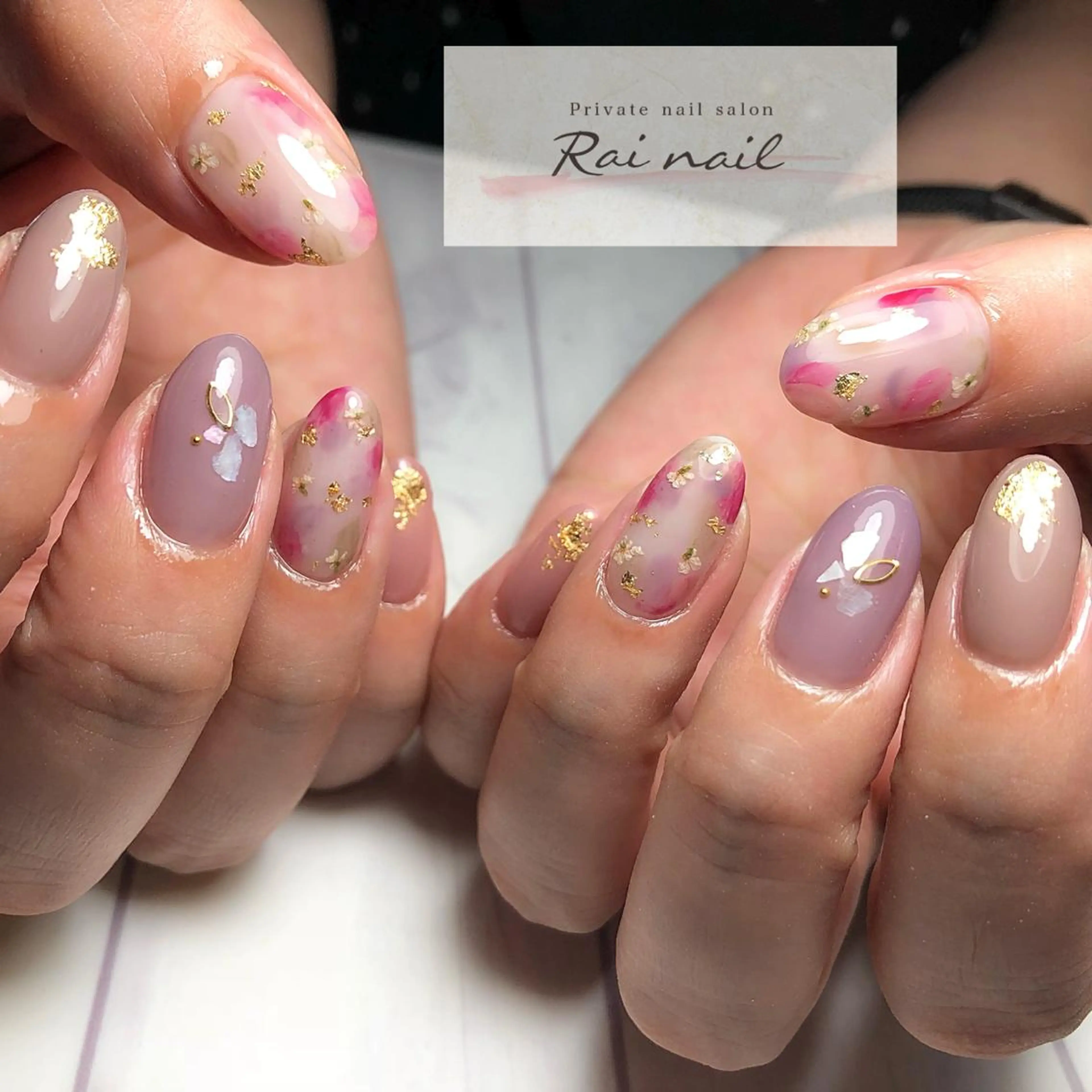 ネイル ハンドネイル Rai nail_ Risaのネイルデザイン