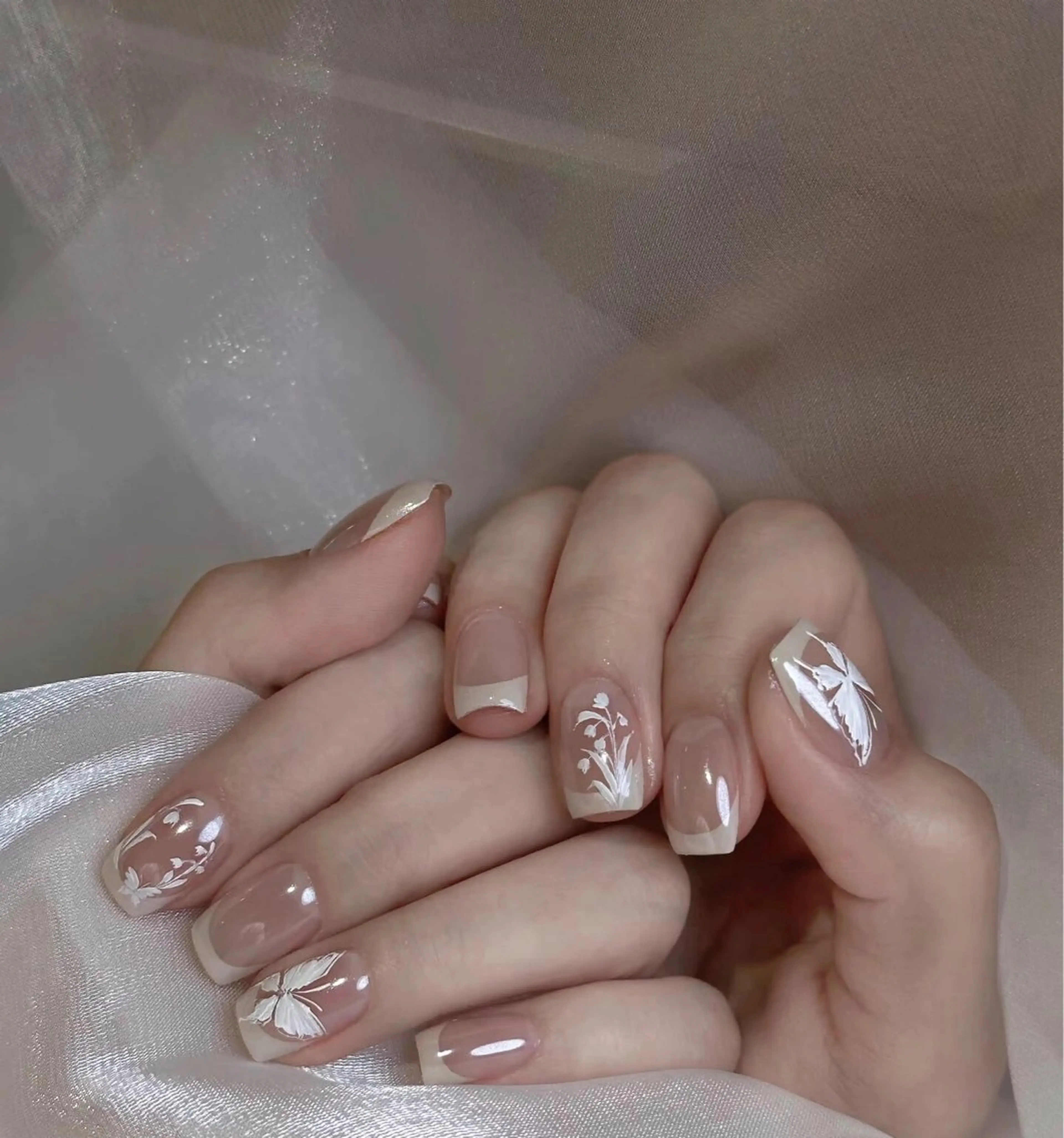 結婚式用ネイル8880の写真