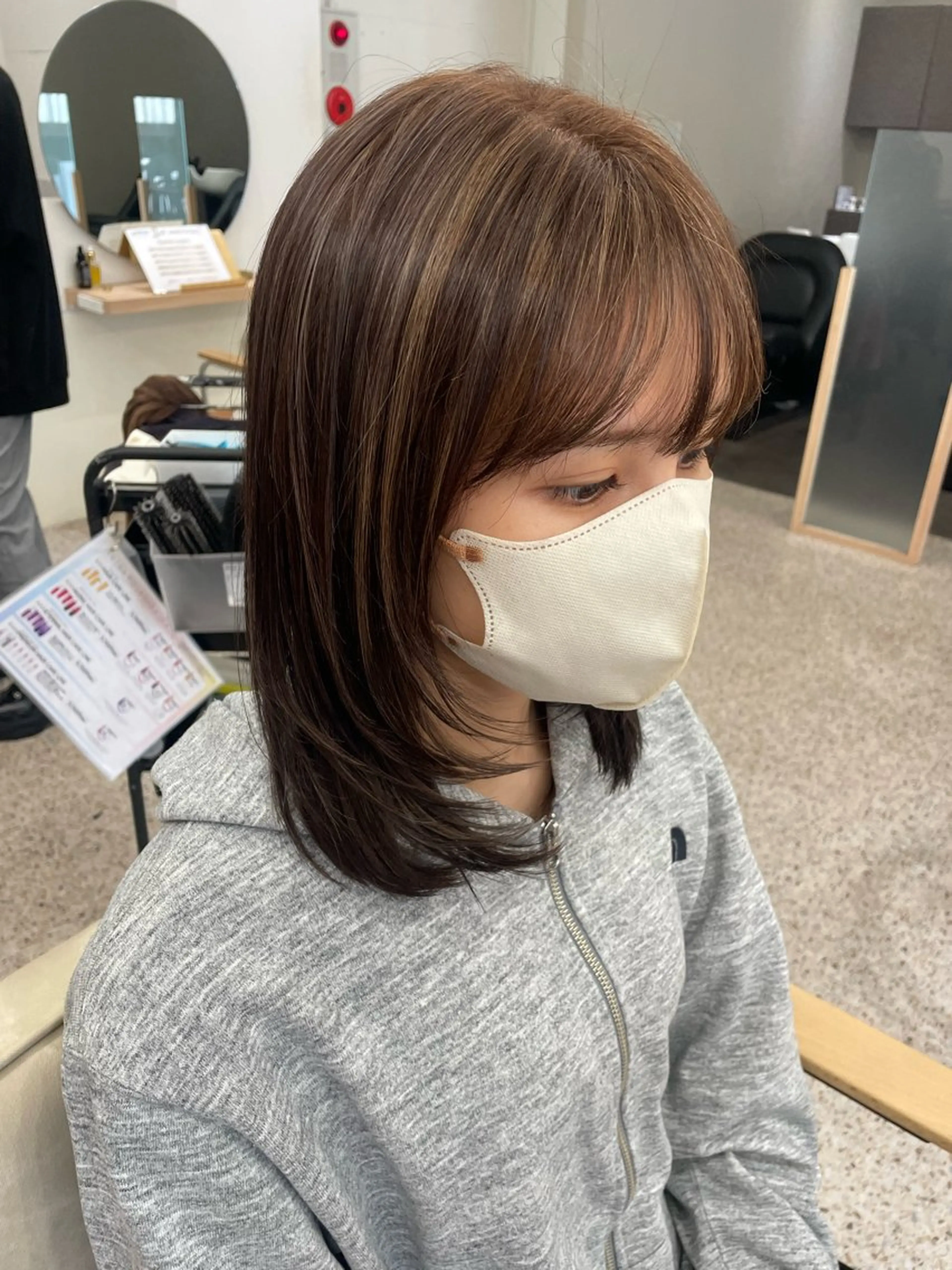 ミディアム ヘアカラー unica by milly 【緑地公園】所属・ユニカバイミリー MISAKI🫧のヘアスタイル