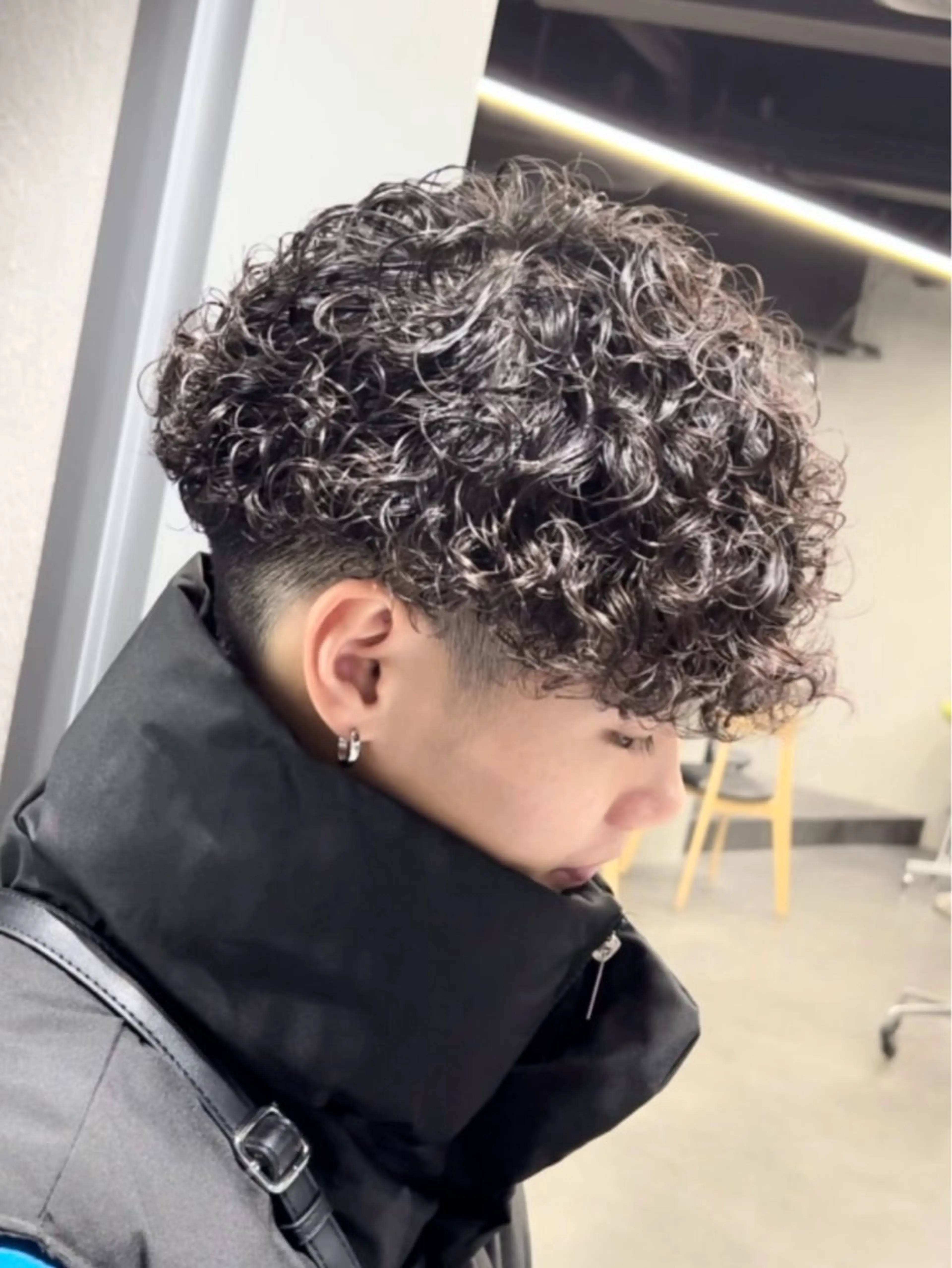 パーマ メンズ ゆきえ🤍 fifth/パーマ‪のヘアスタイル