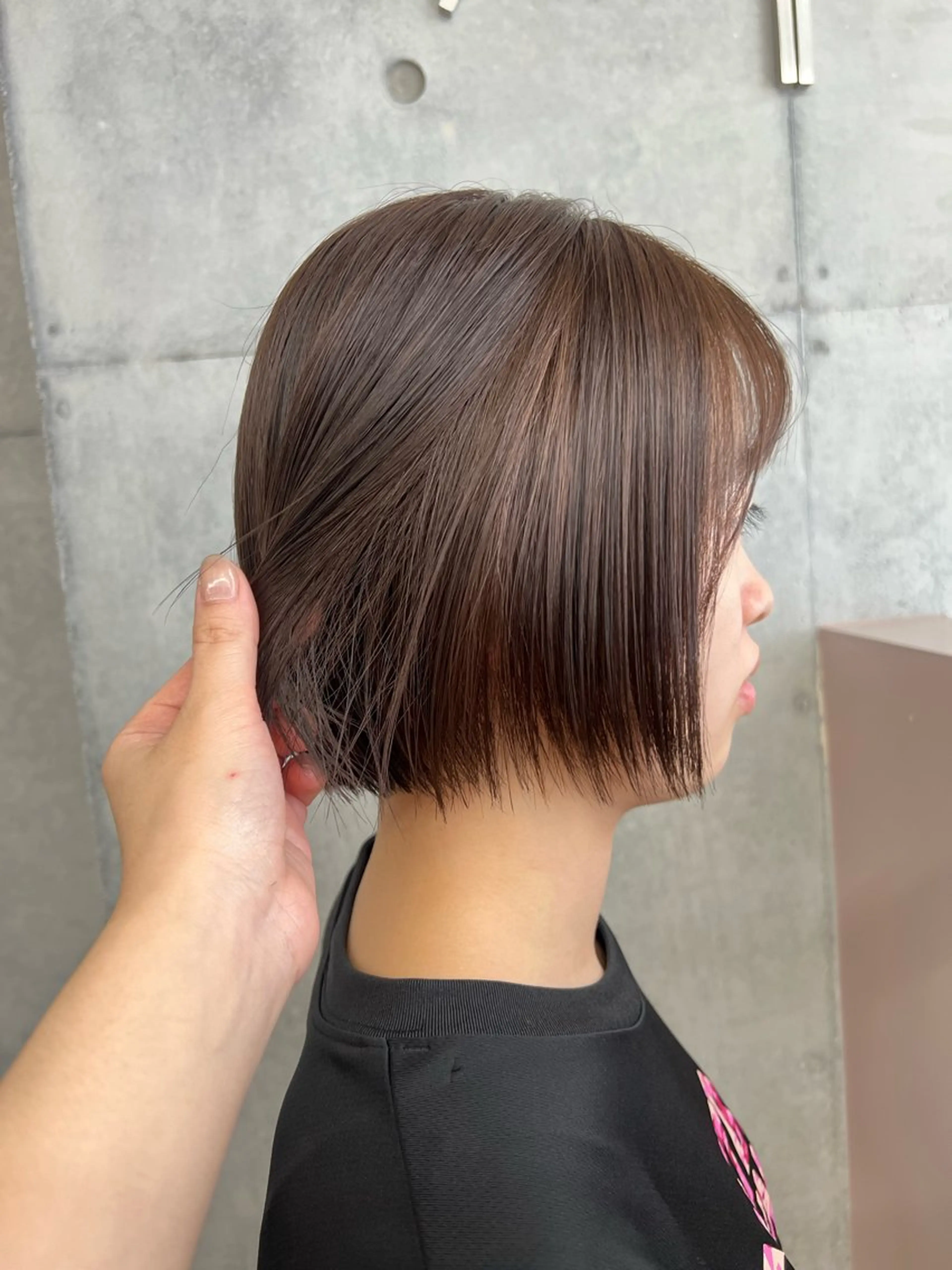 ミディアム カコ/レイヤーカット ヘアアレンジのヘアスタイル