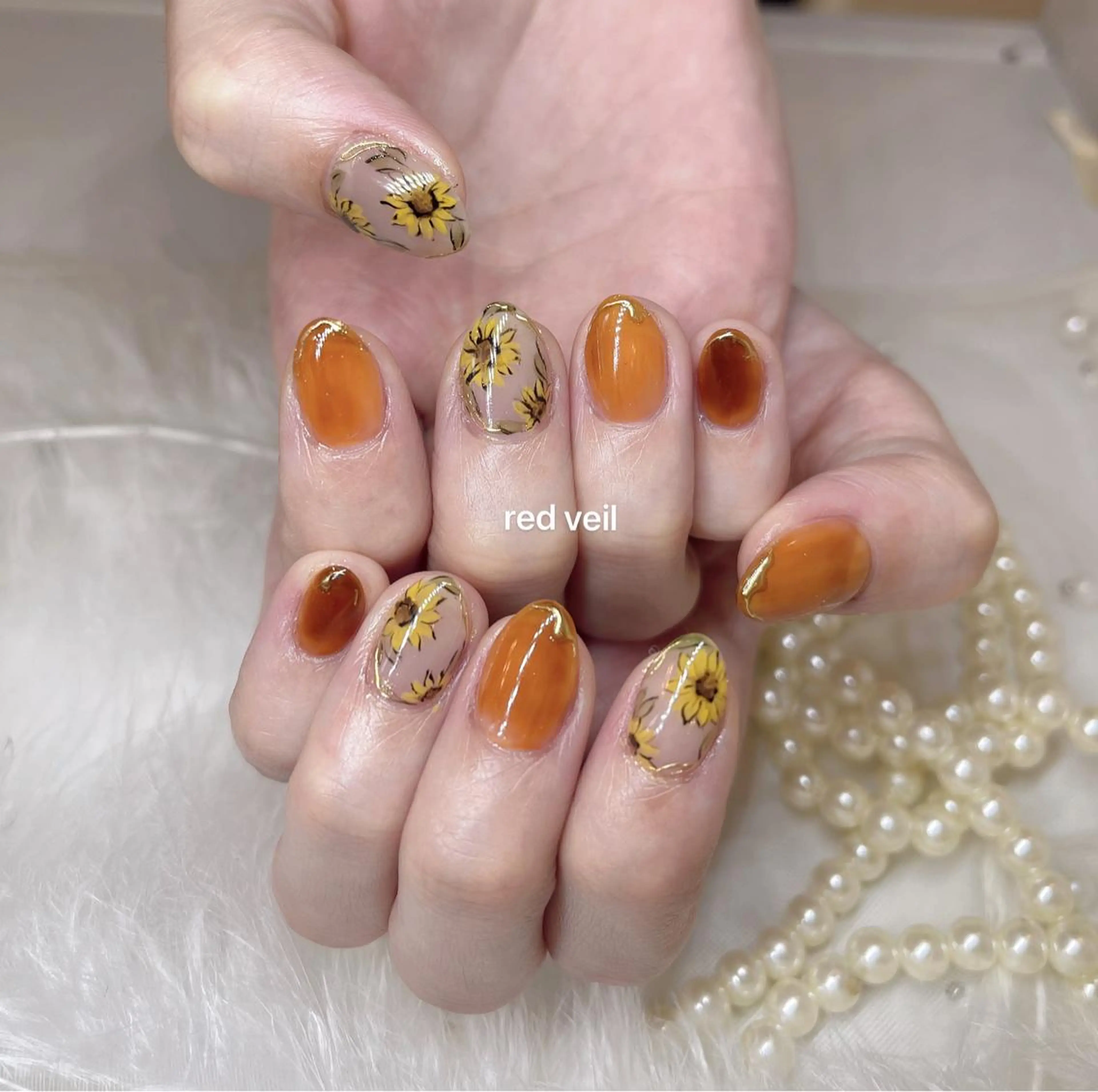 ショート ネイル ハンドネイル 長さ出し専門 nynaのネイルデザイン