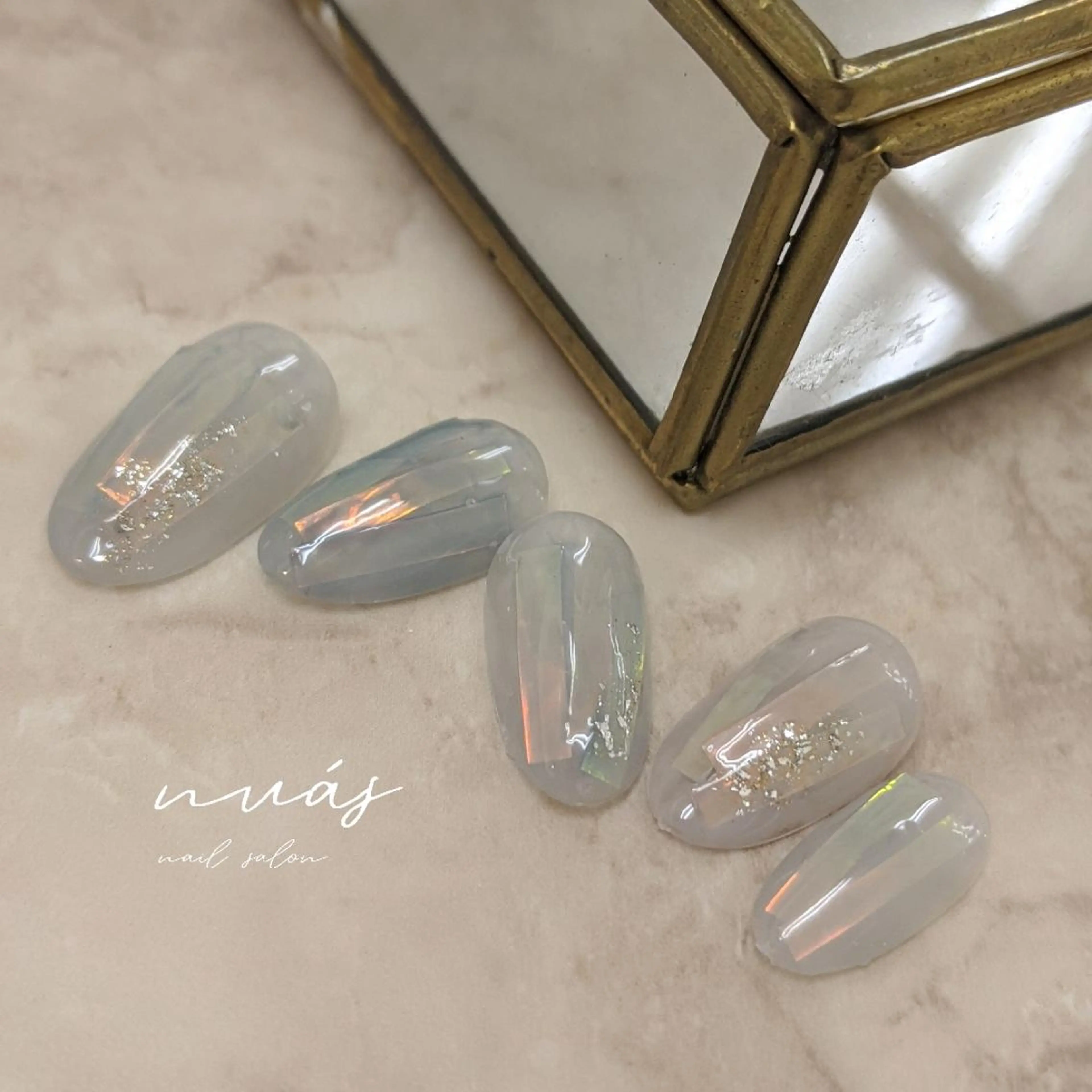 ネイル ハンドネイル nuás nail & eyeのネイルデザイン