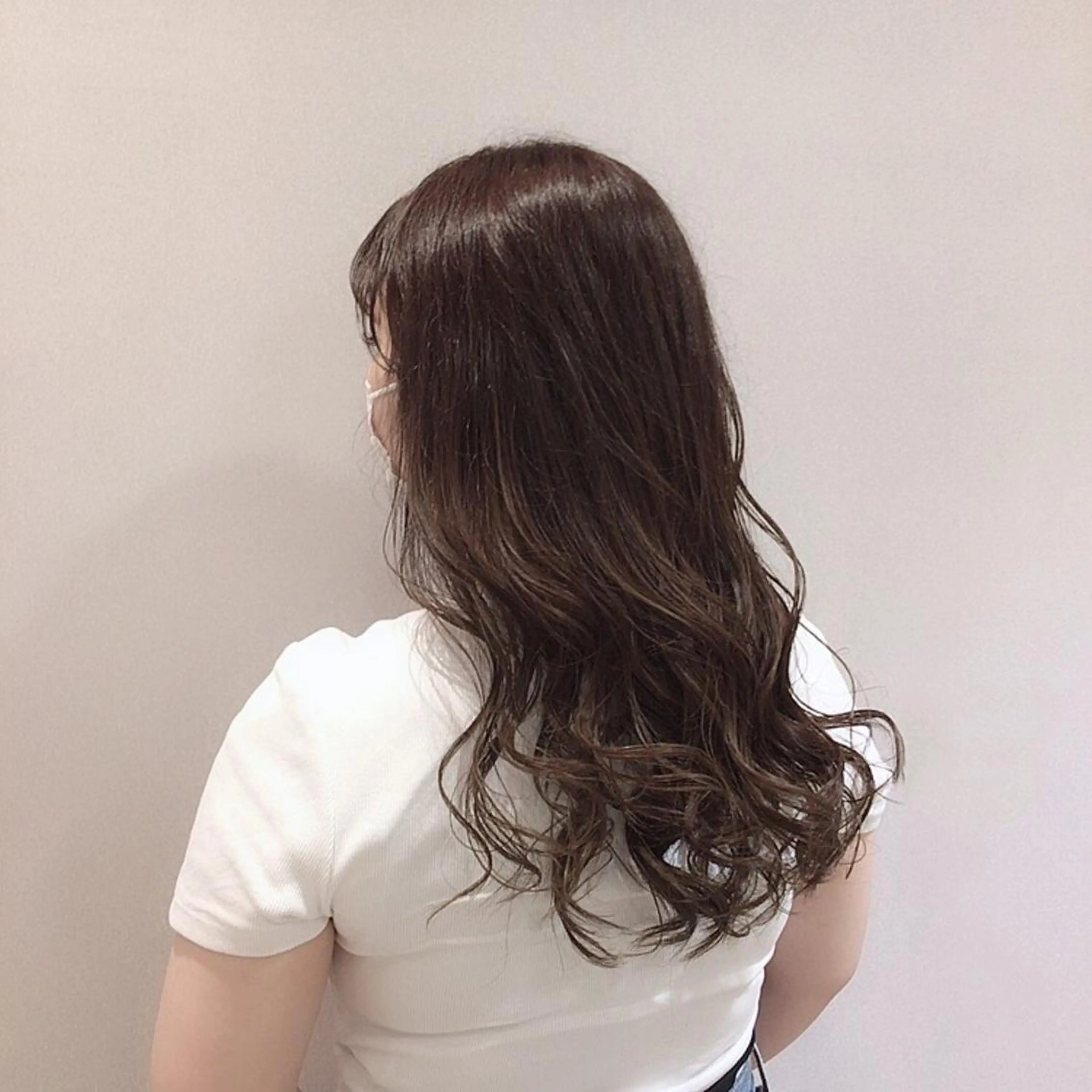 ロング カラー カット ヘアカラー トリートメント 吉原 雪乃のヘアスタイル