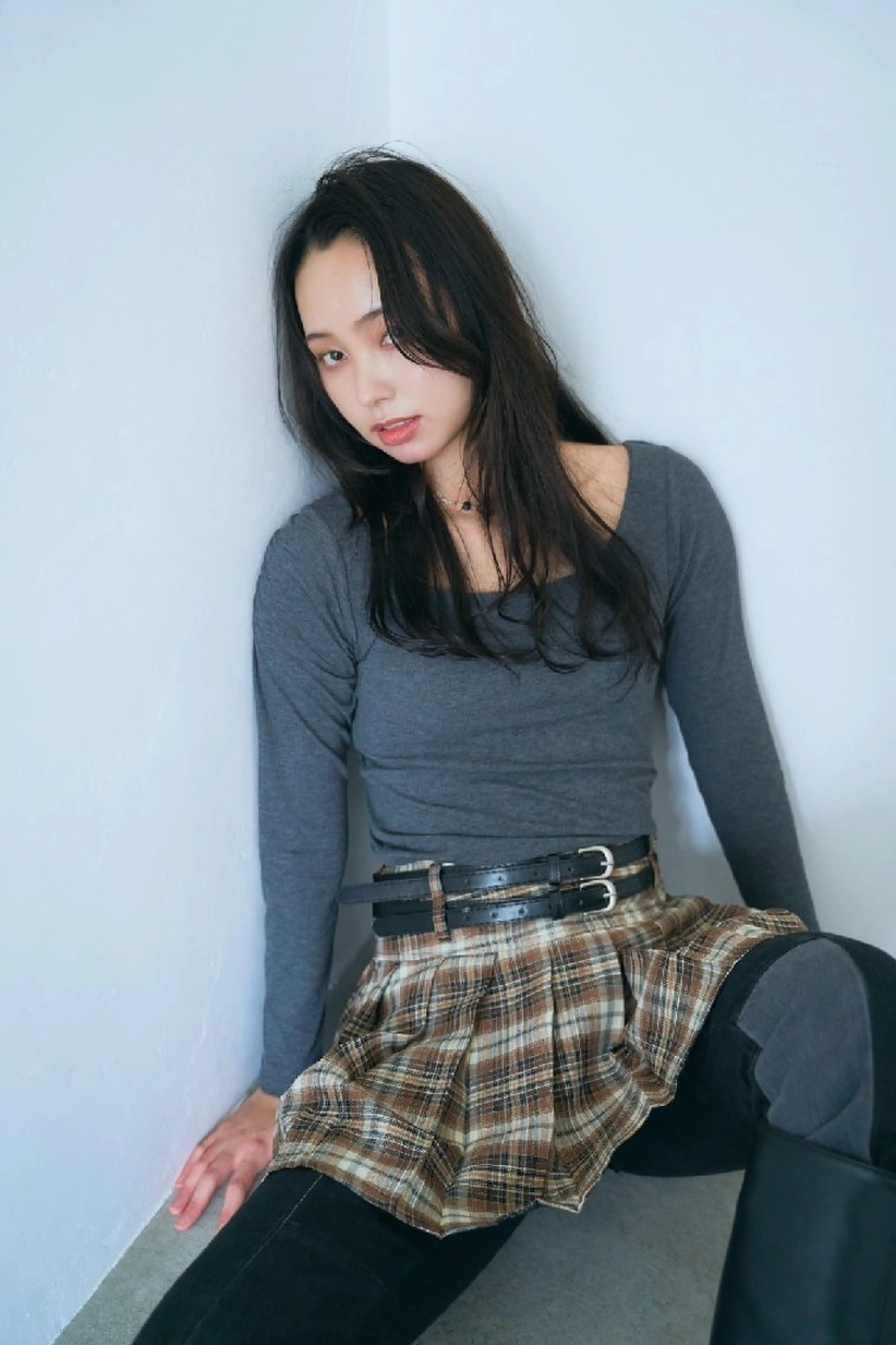 ロング カット カラー/髪質改善/ カット/にこるのヘアスタイル