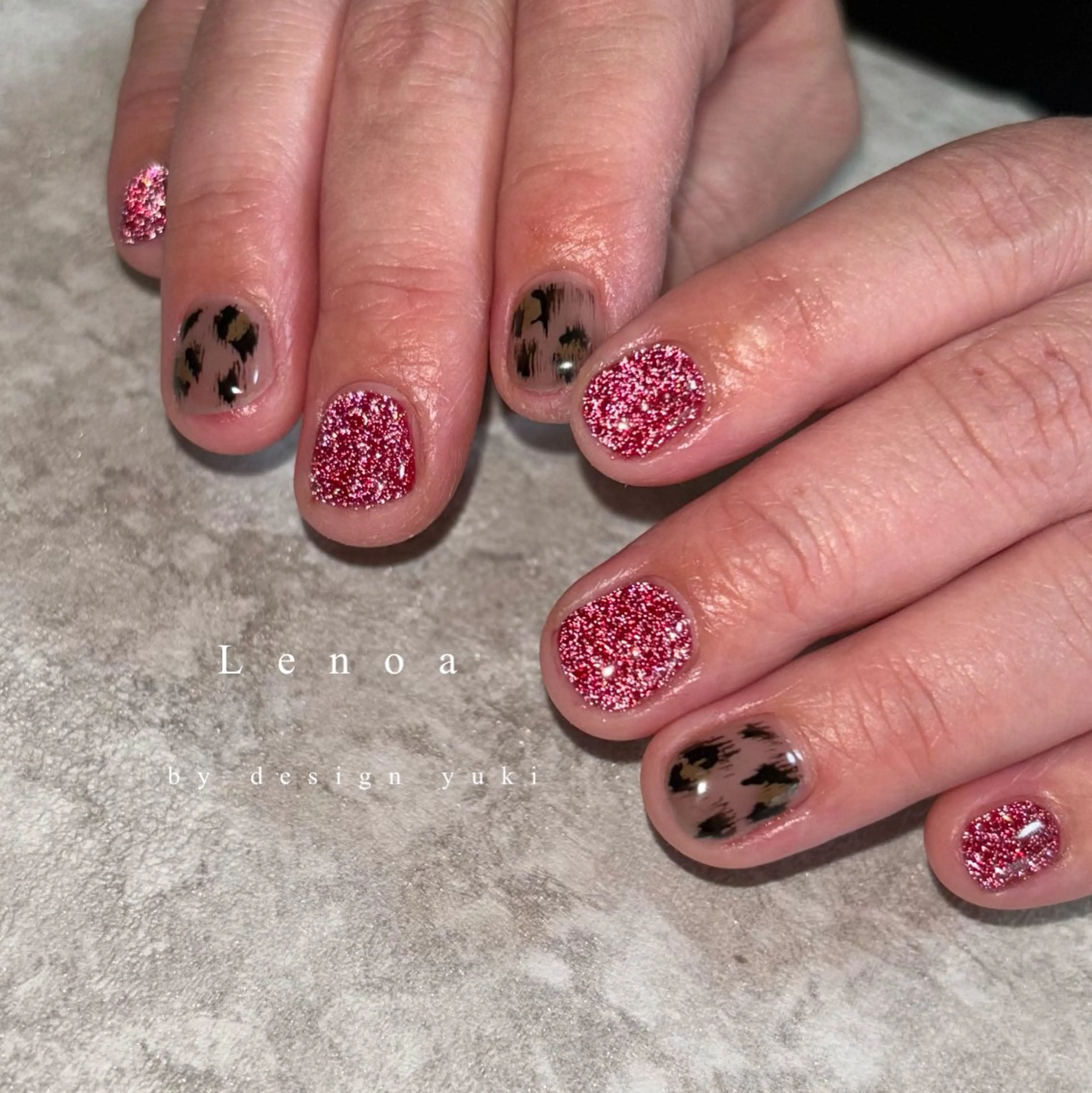 ネイル ハンドネイル Lenoa Yukiのネイルデザイン