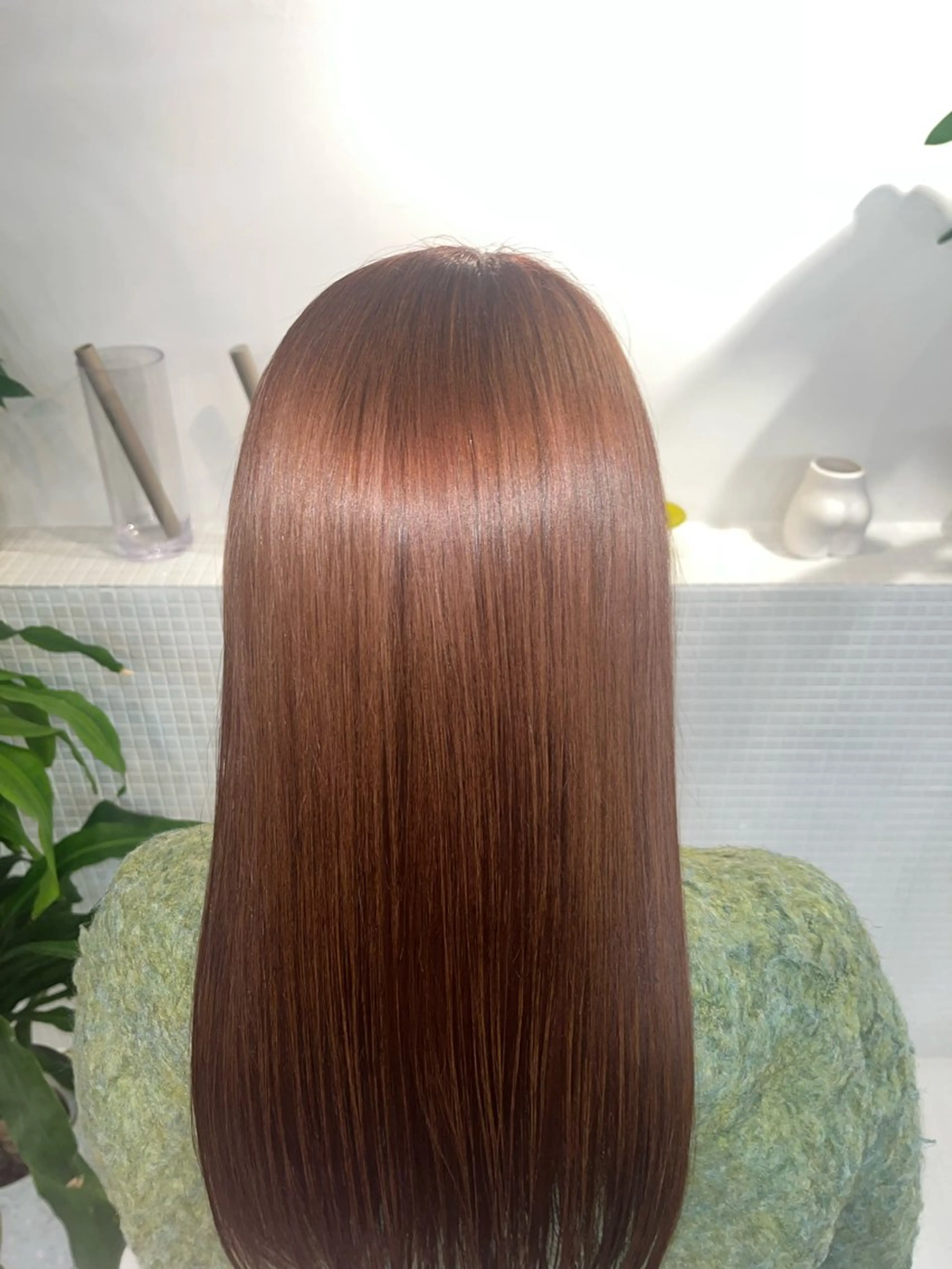 ロング モモセ ユメトのヘアスタイル