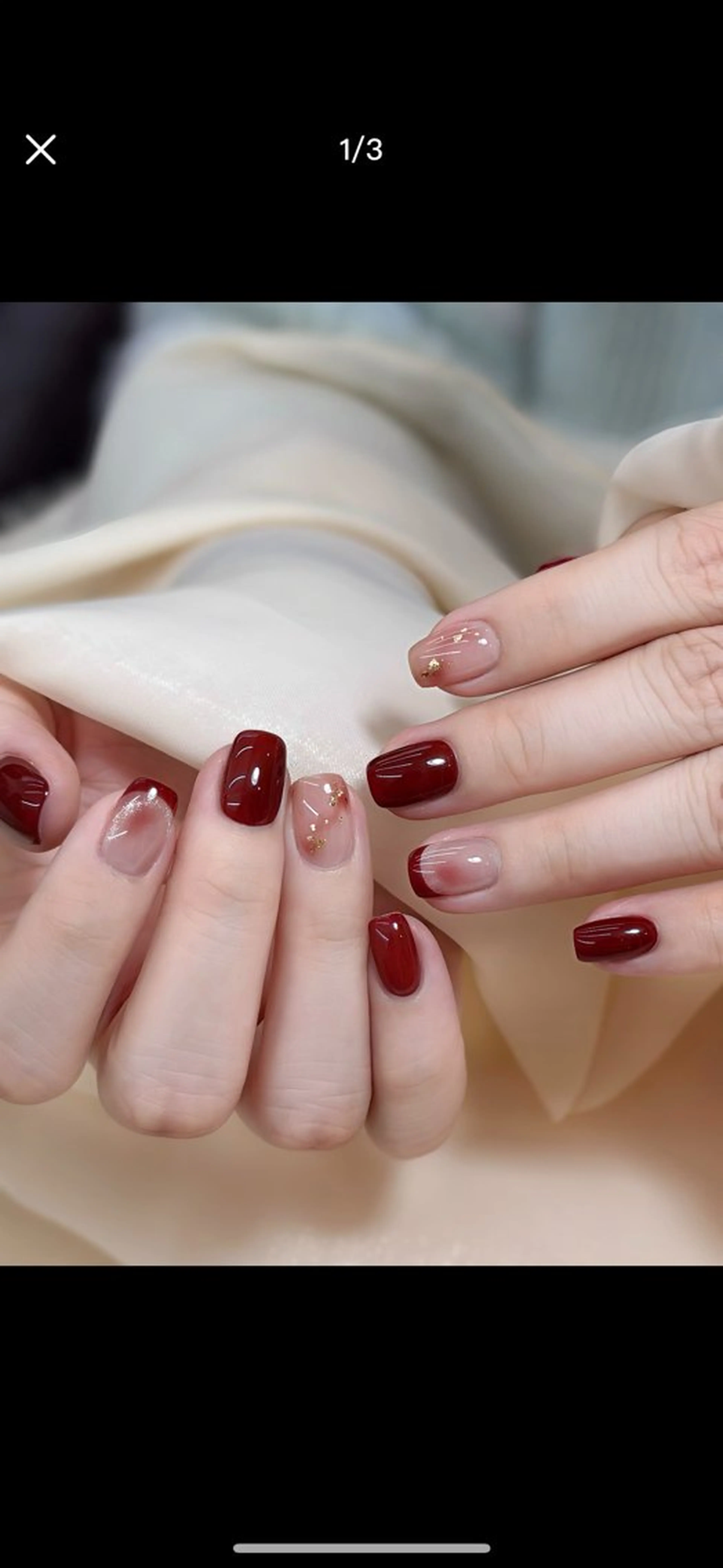 🌼持ち込みデザイン4本コース🌼(2種類を両手に計4本となります)の写真