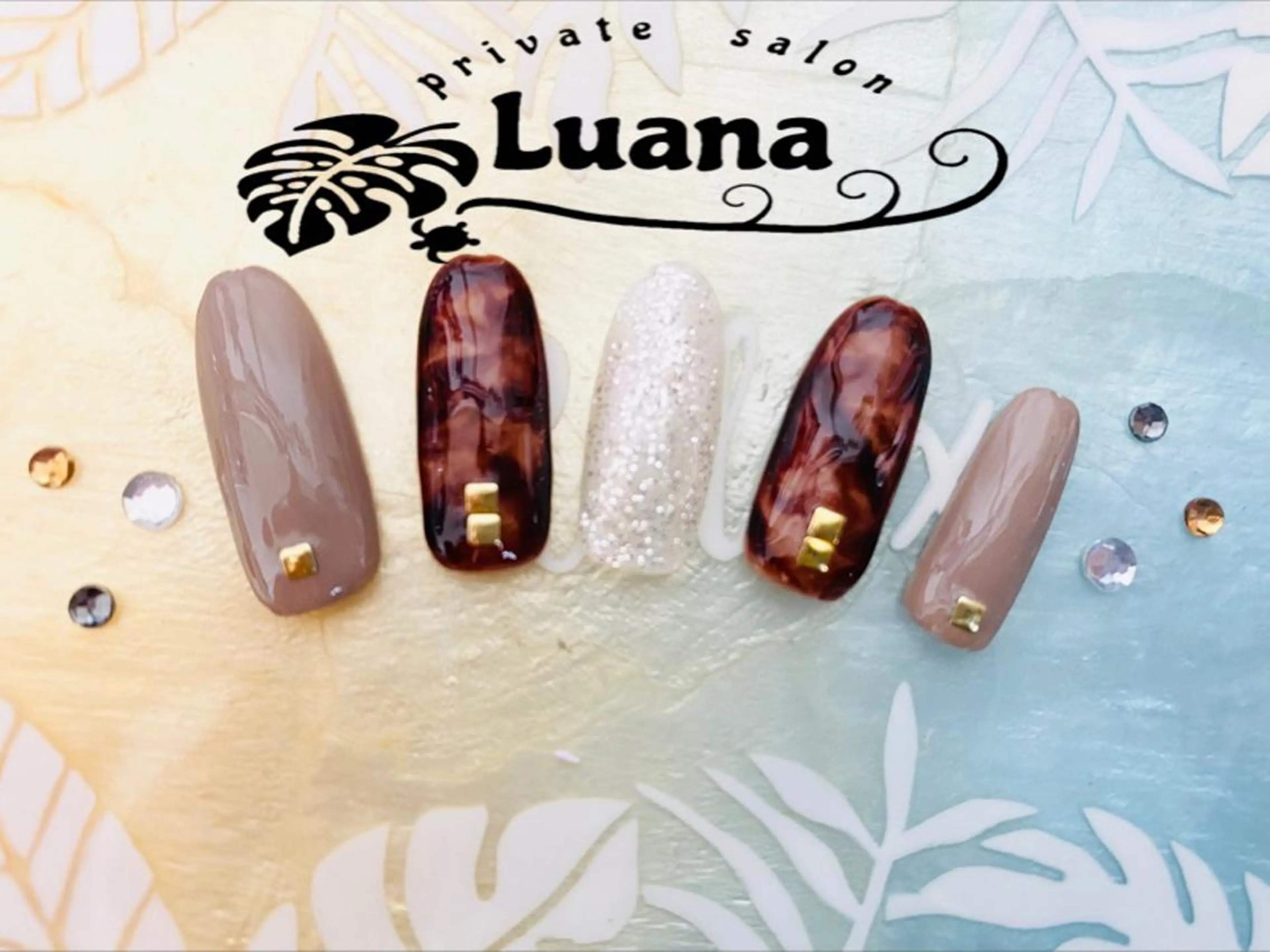 ネイル 自宅ネイルサロン ルアナのネイルデザイン