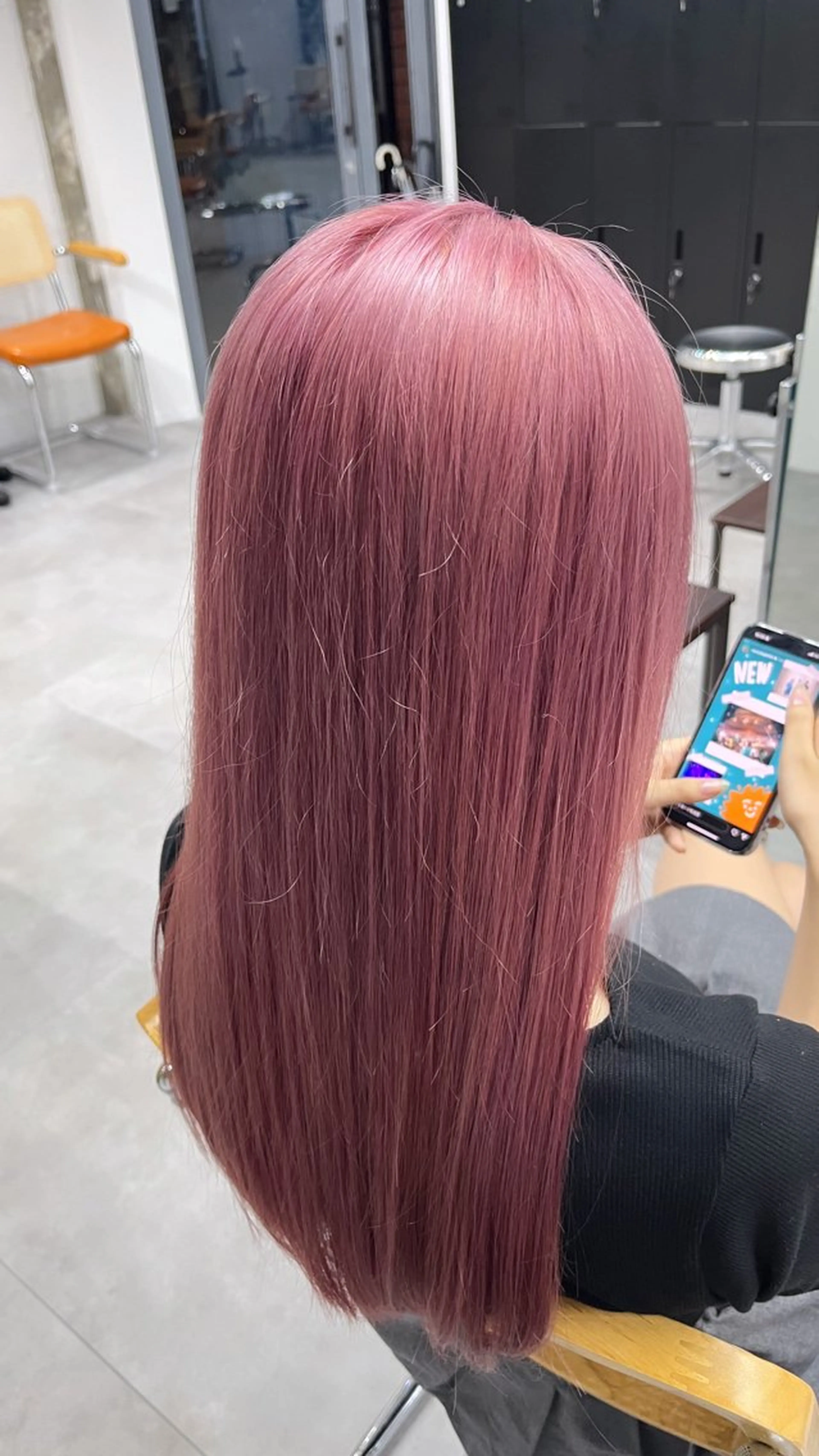 ロング カラー ブリーチ ピンクカラー KOUTA/ ブリーチ特化⭐️のヘアスタイル