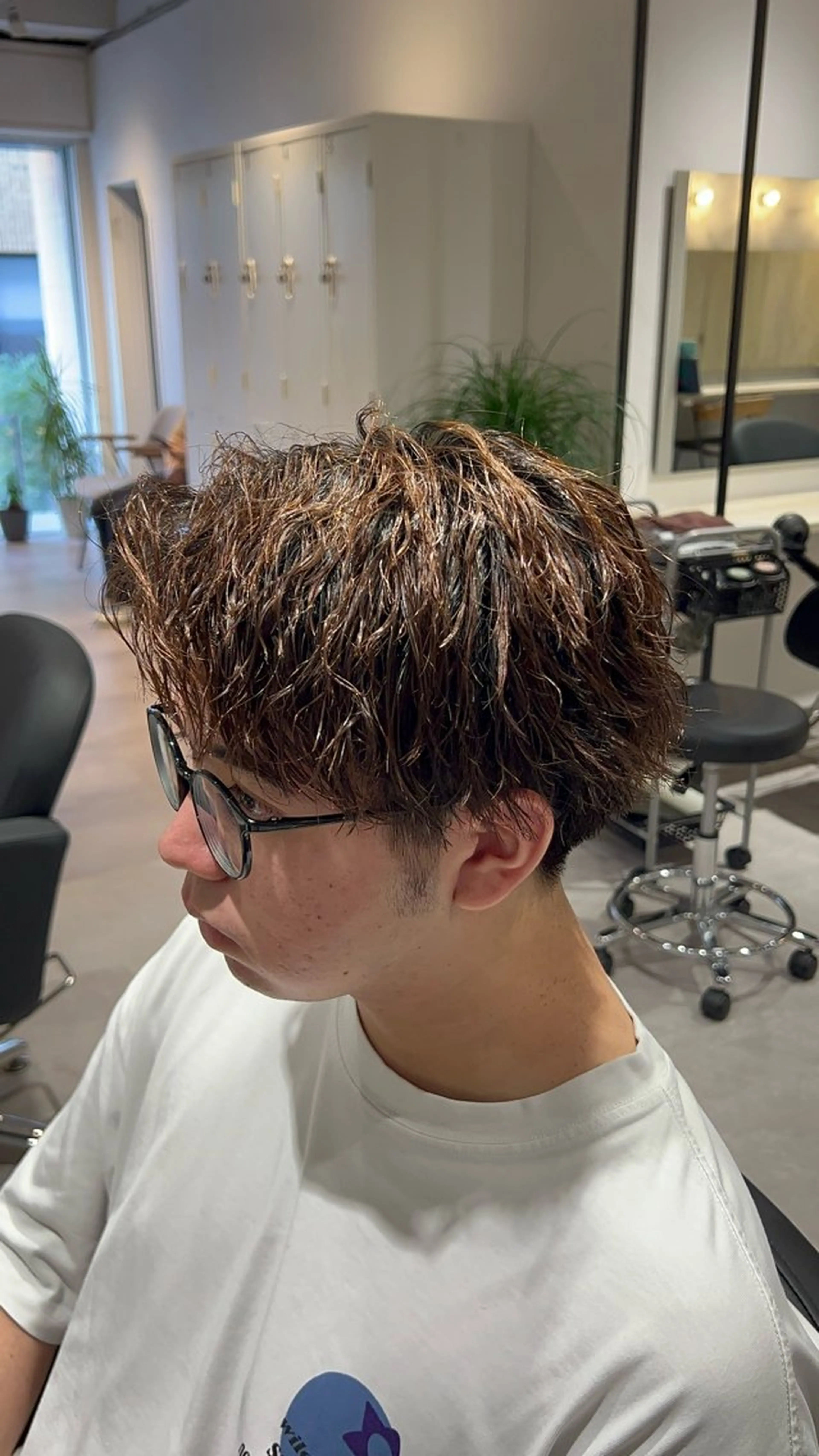 ショート パーマ メンズ 【パーマ満足度No. 1🥇】宮脇 大樹のヘアスタイル