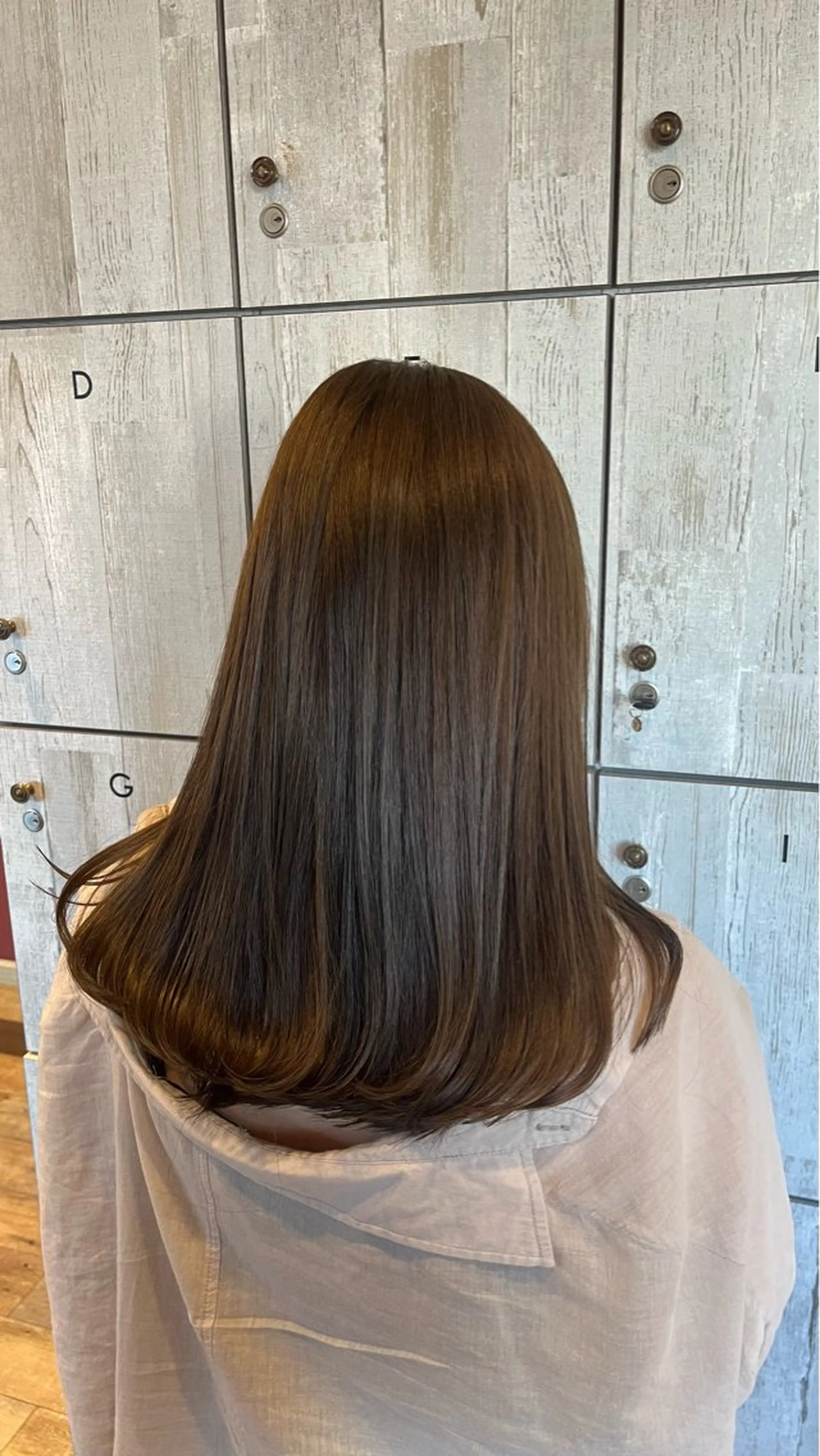 ロング 髪質改善 レイヤーカット ロング トリートメント カット ヘアカラー トリートメント 透明感カラー/ くびれヘア/ユウユのヘアスタイル