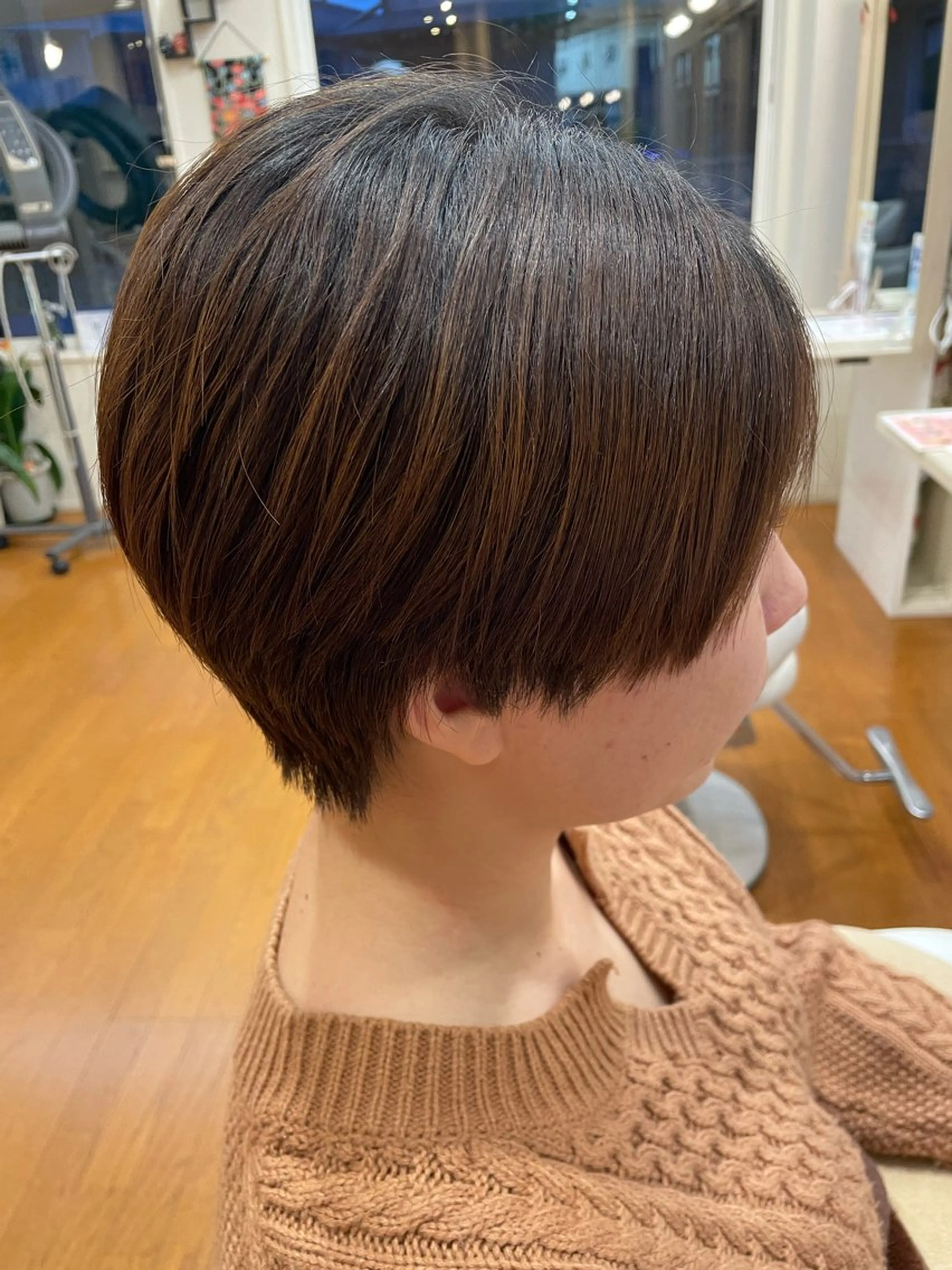 ショート くびれヘア ショートヘア KIN hairstore所属・marika 🐰のヘアスタイル