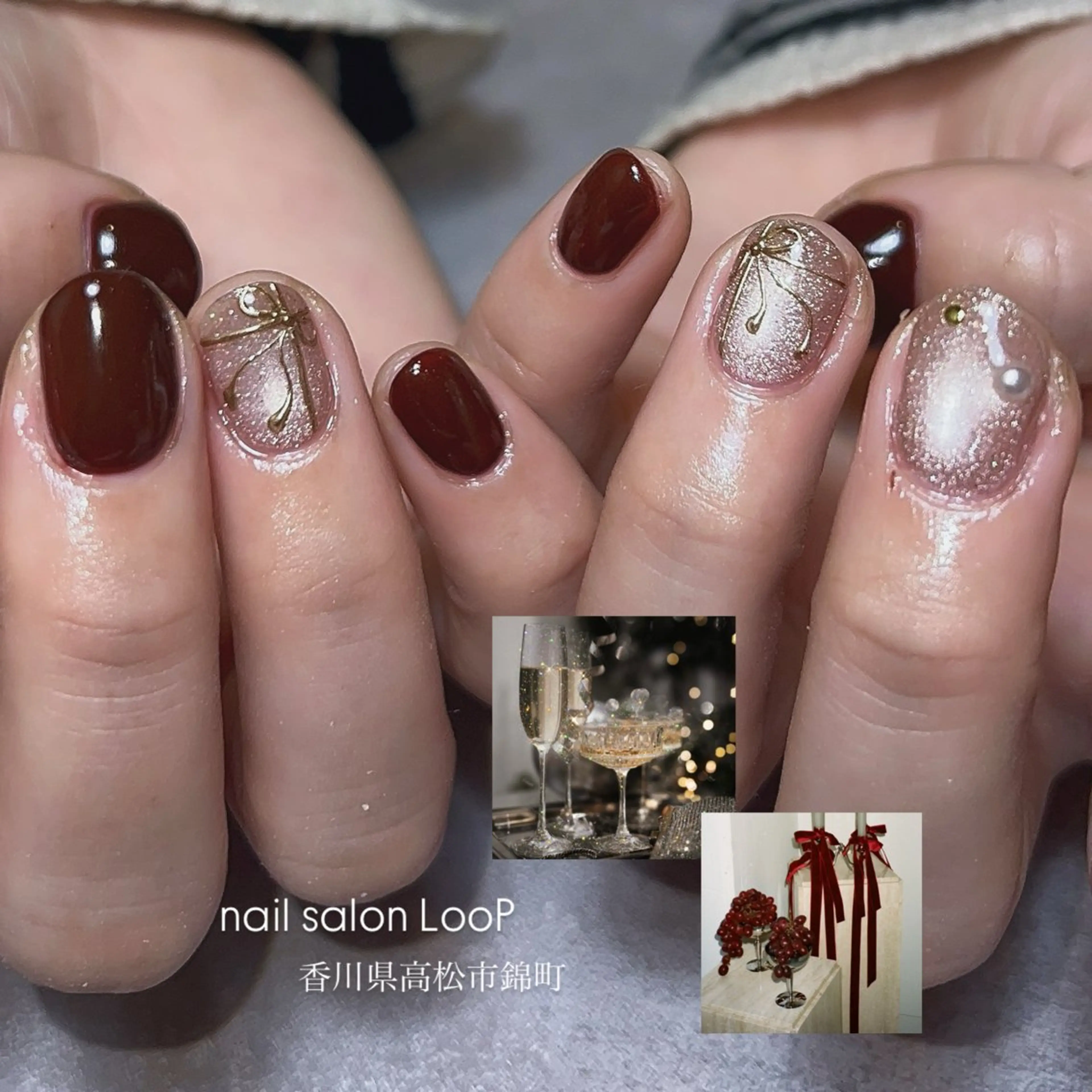 ネイル ハンドネイル LooP riho / nuanceのネイルデザイン