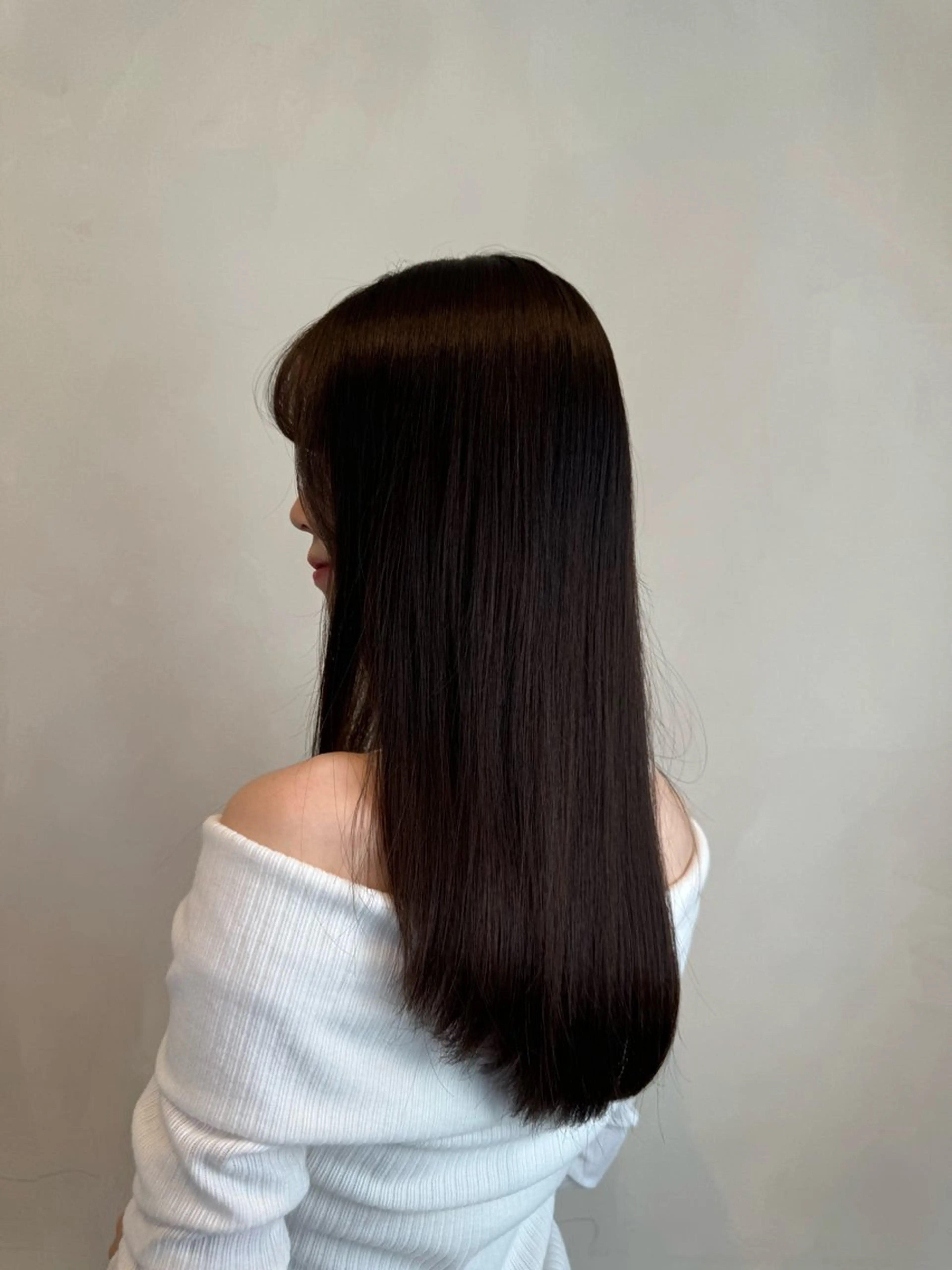 ロング トリートメント 西 柚のヘアスタイル