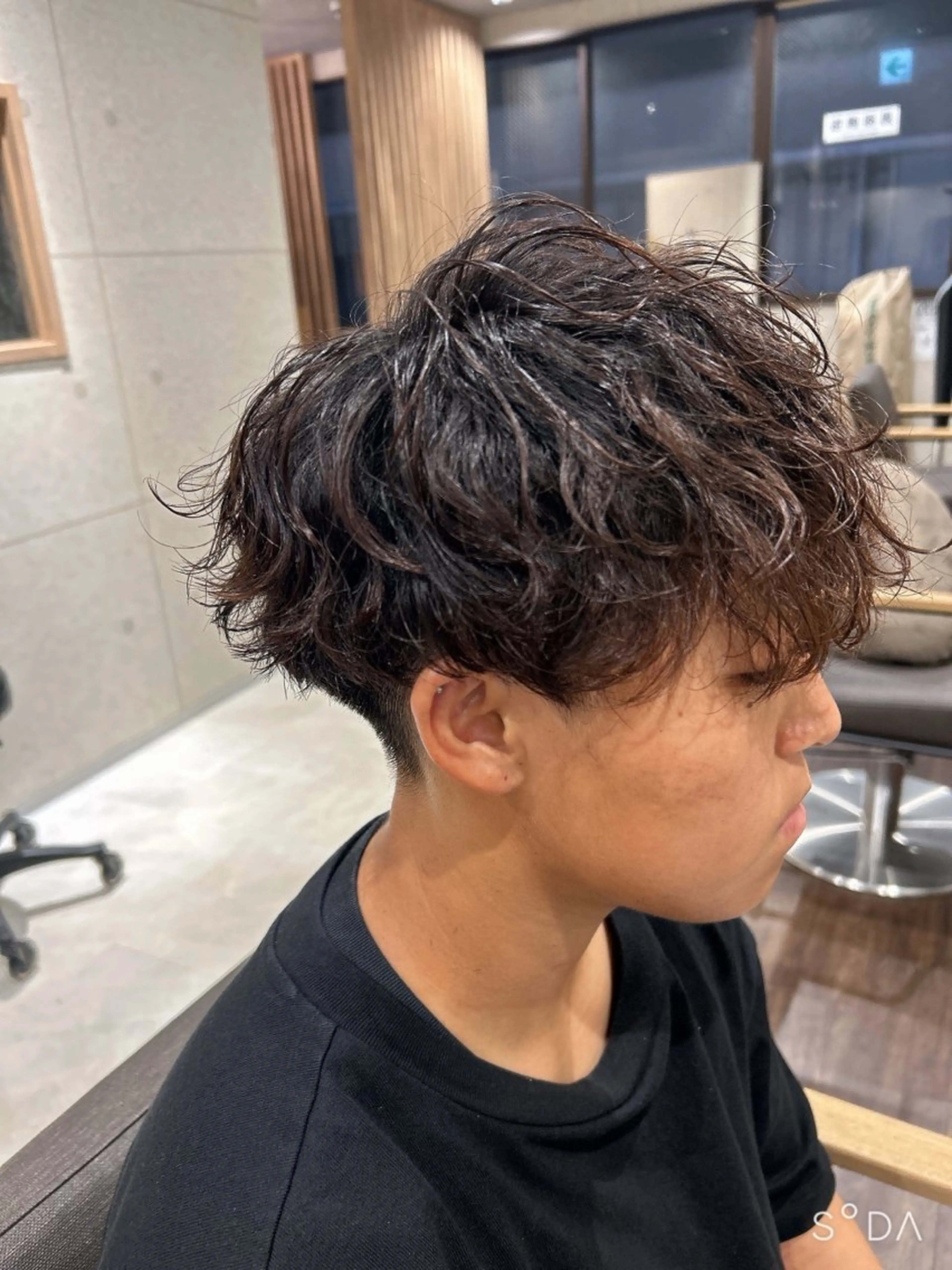 メンズ 宮之本 峻也のヘアスタイル